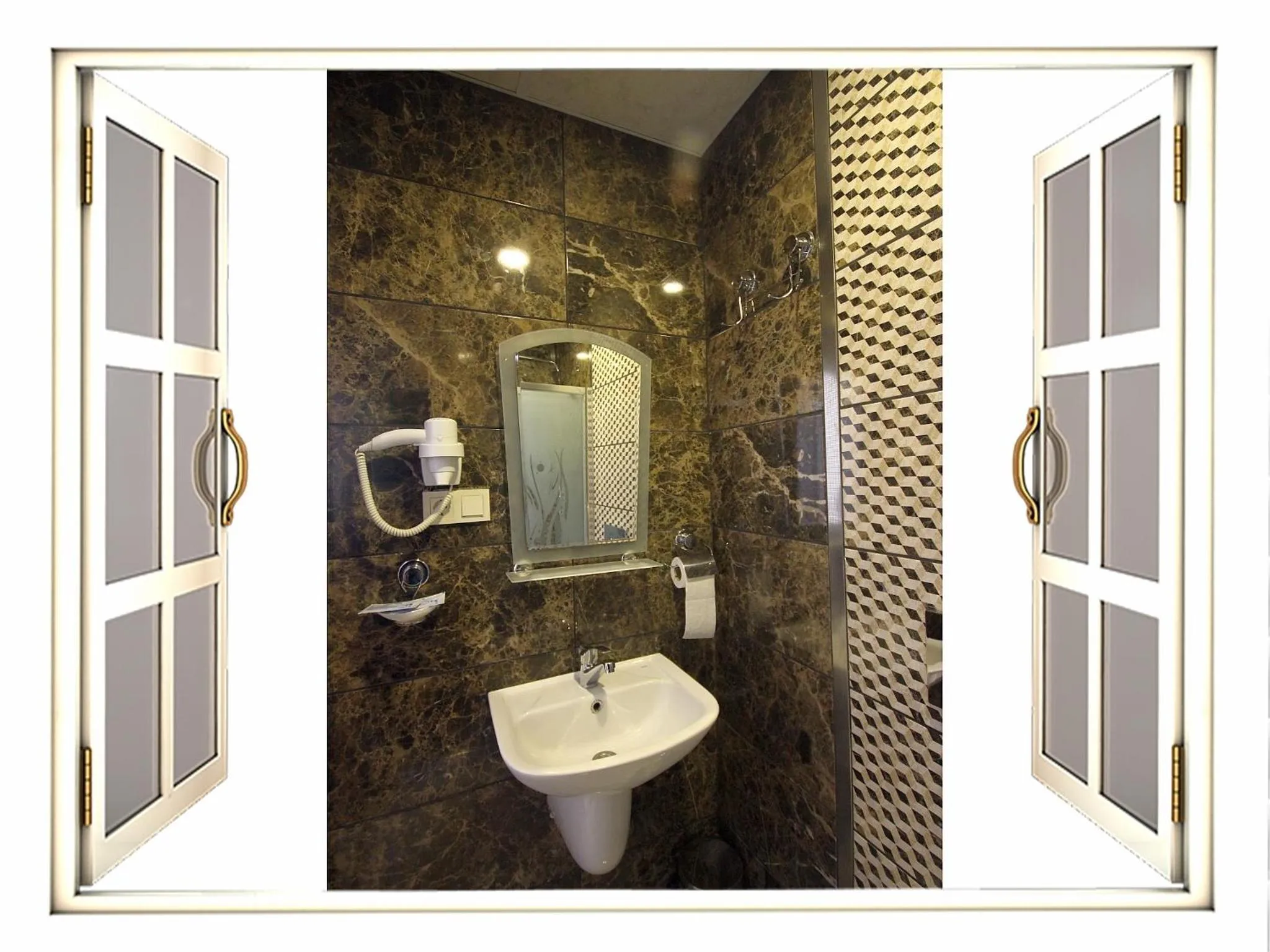 Bathroom in Venus Hotel Taksim