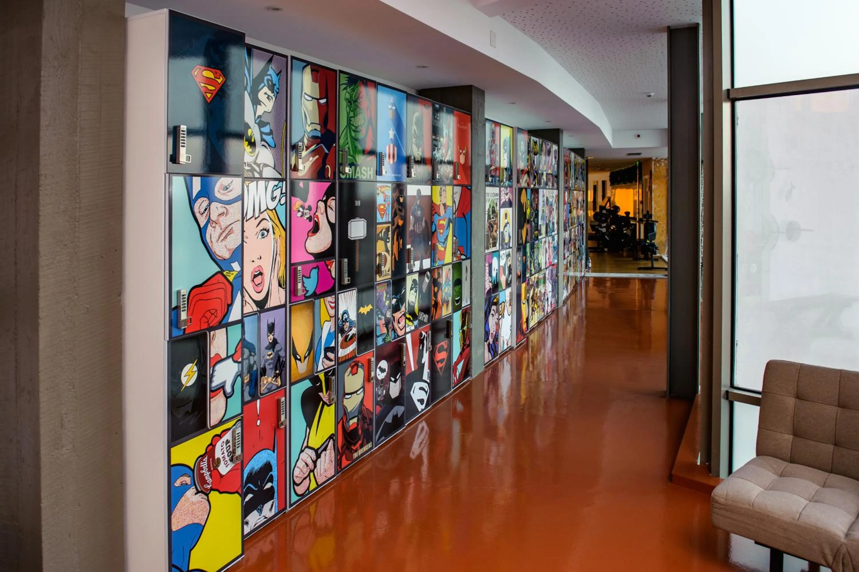 Fitness centre/facilities in Hotel On Plonge Junior