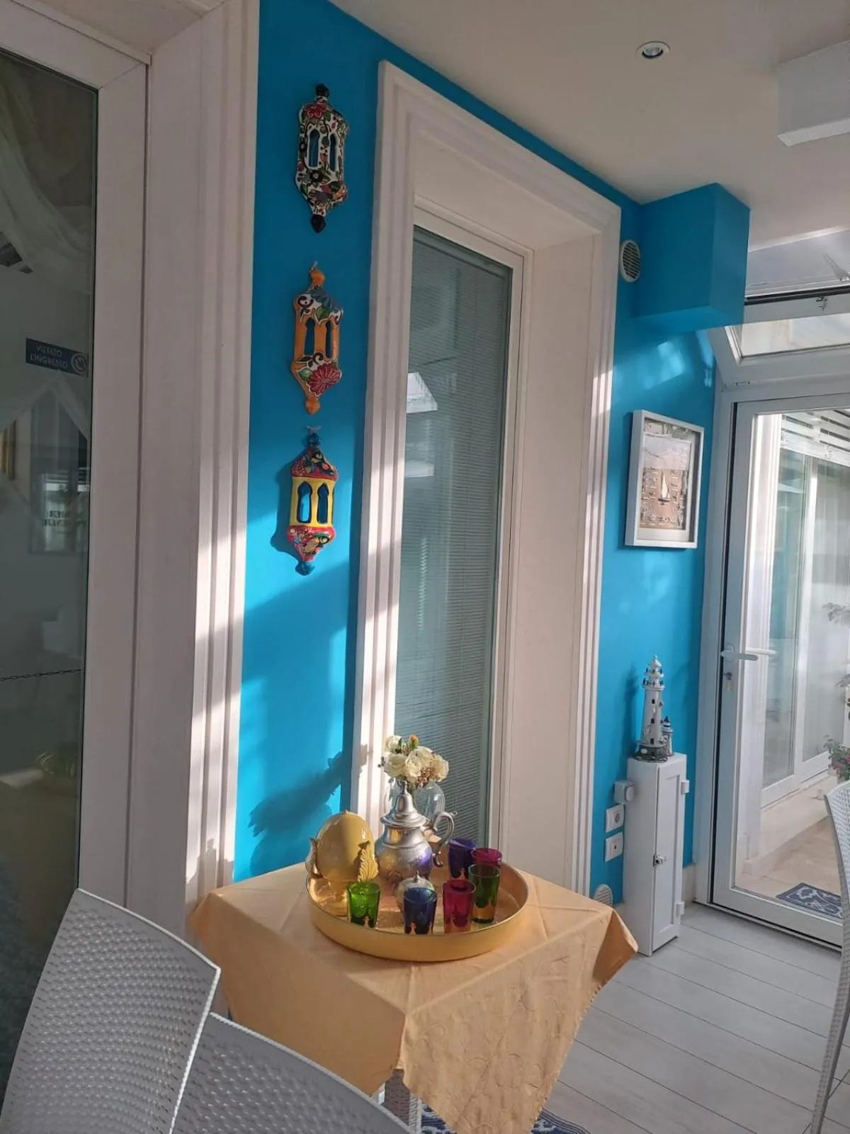 Decorative detail in Falli Exclusive Rooms and Breakfast -Boutique B&B-