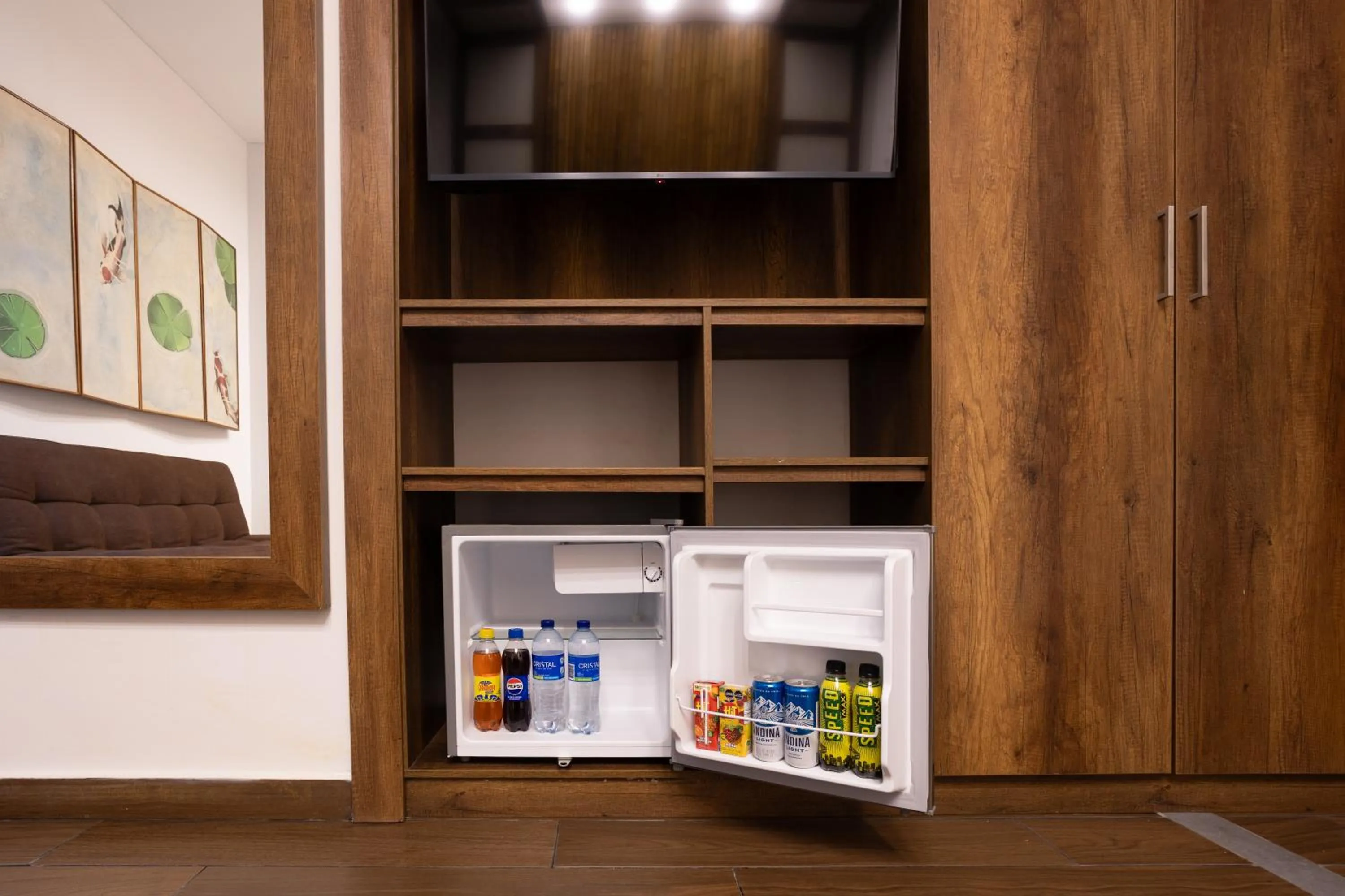 minibar in Prixma Hotel