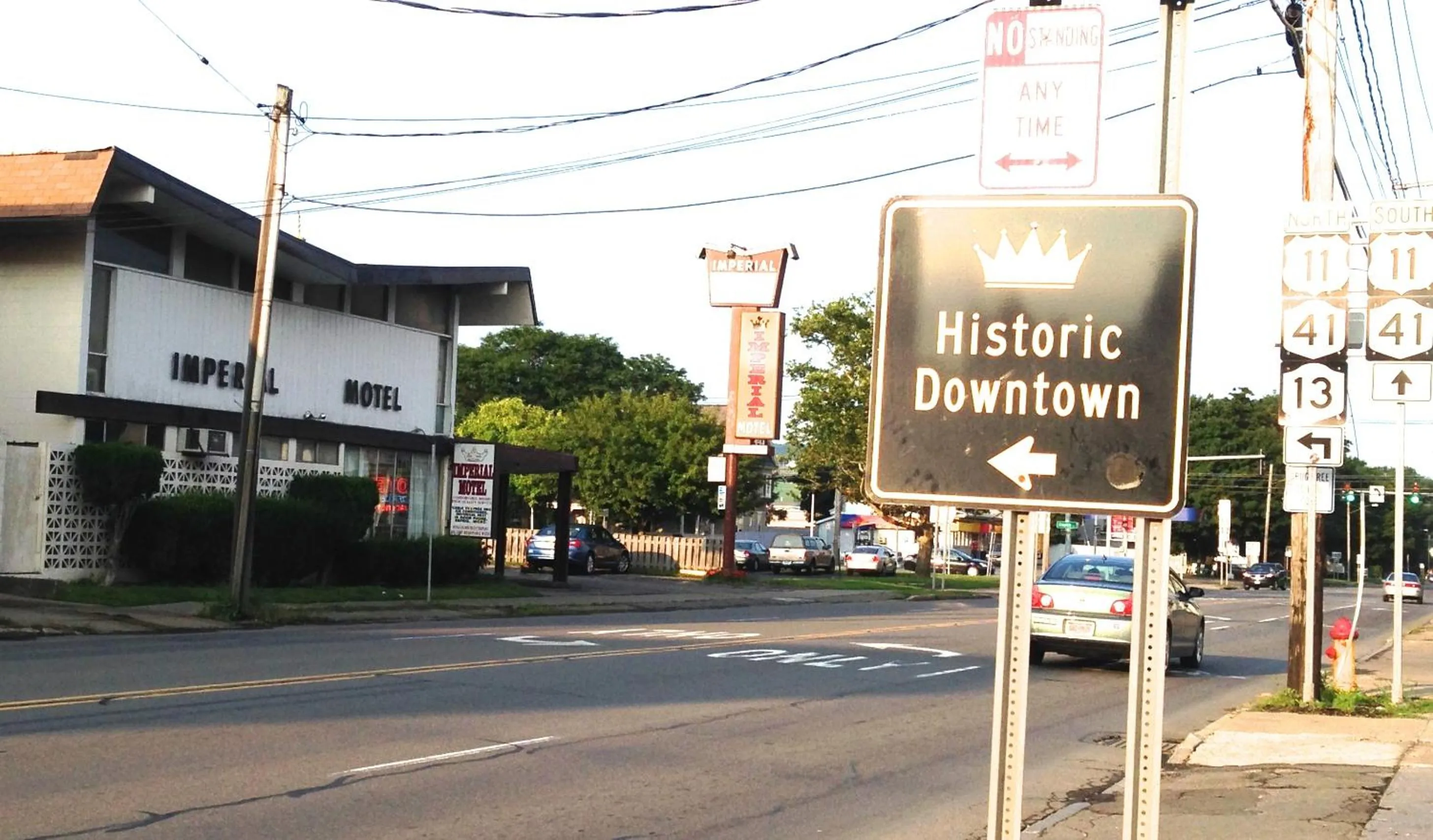 Facade/entrance in Imperial Motel Cortland
