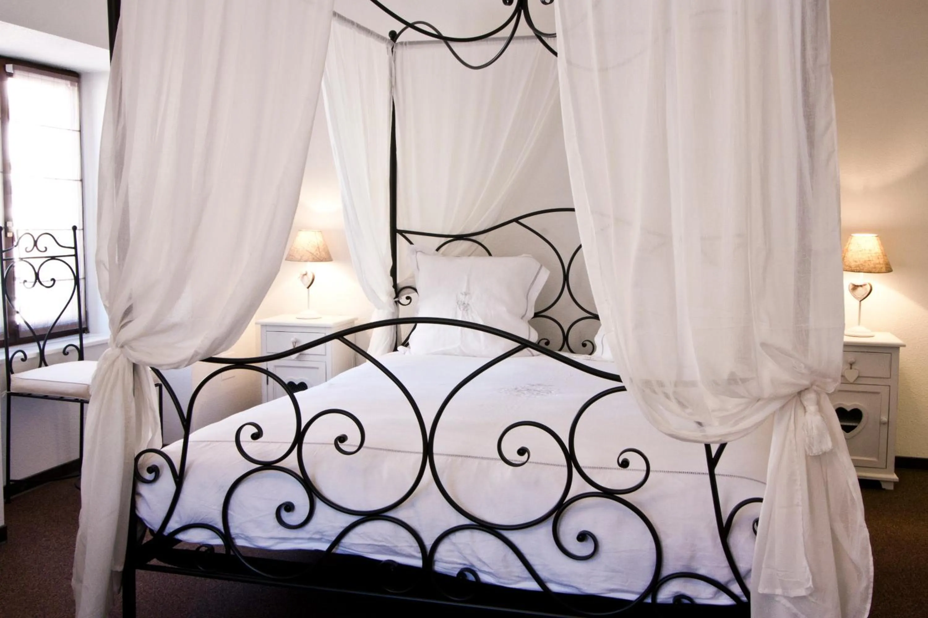 Bed in Chambre Le Hupsa Pfannala