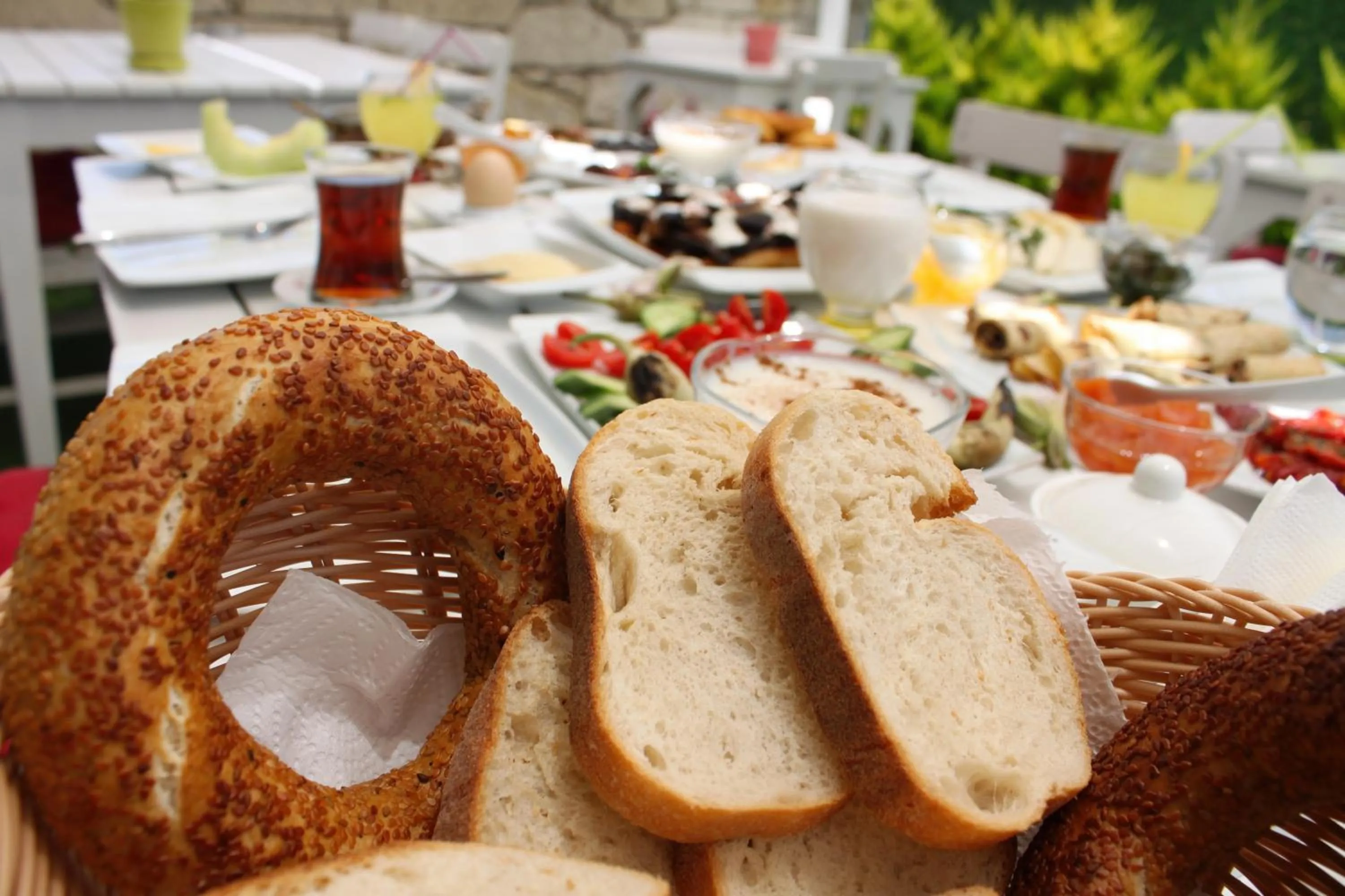 Breakfast in Alacati Eldoris Butik Hotel
