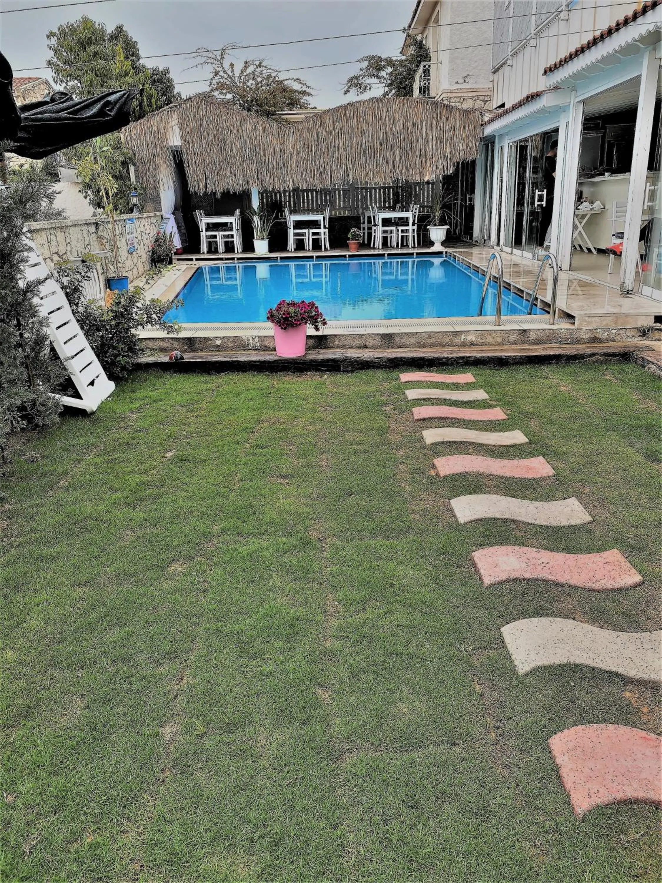 Swimming pool in Alacati Eldoris Butik Hotel