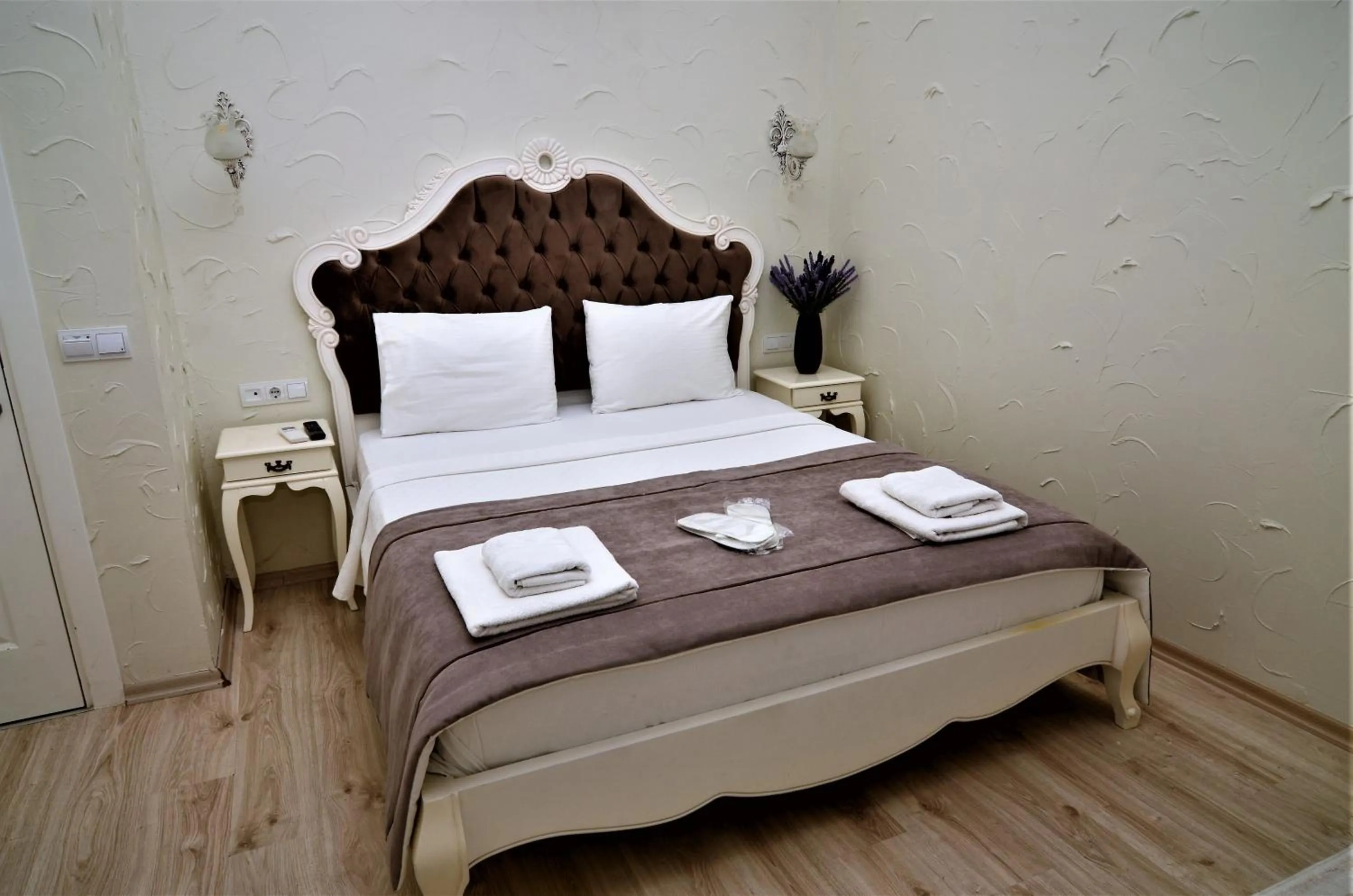 Bed in Alacati Eldoris Butik Hotel