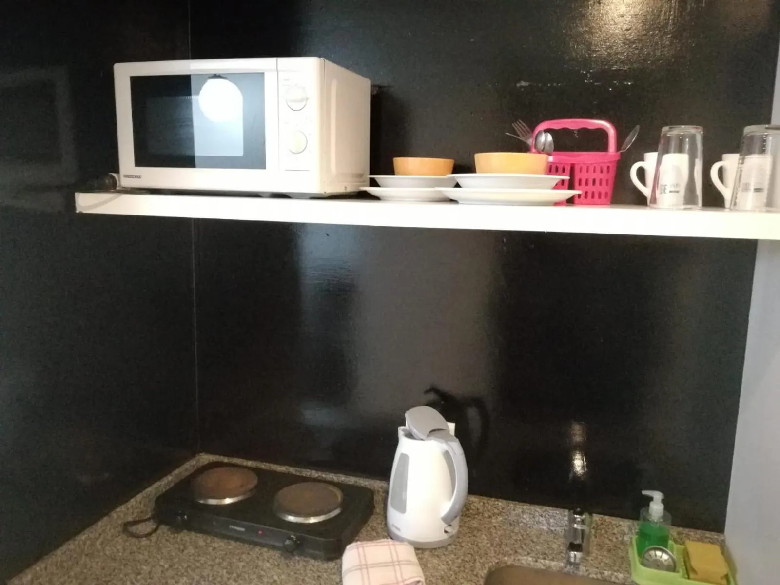 kitchen in Babel Studios