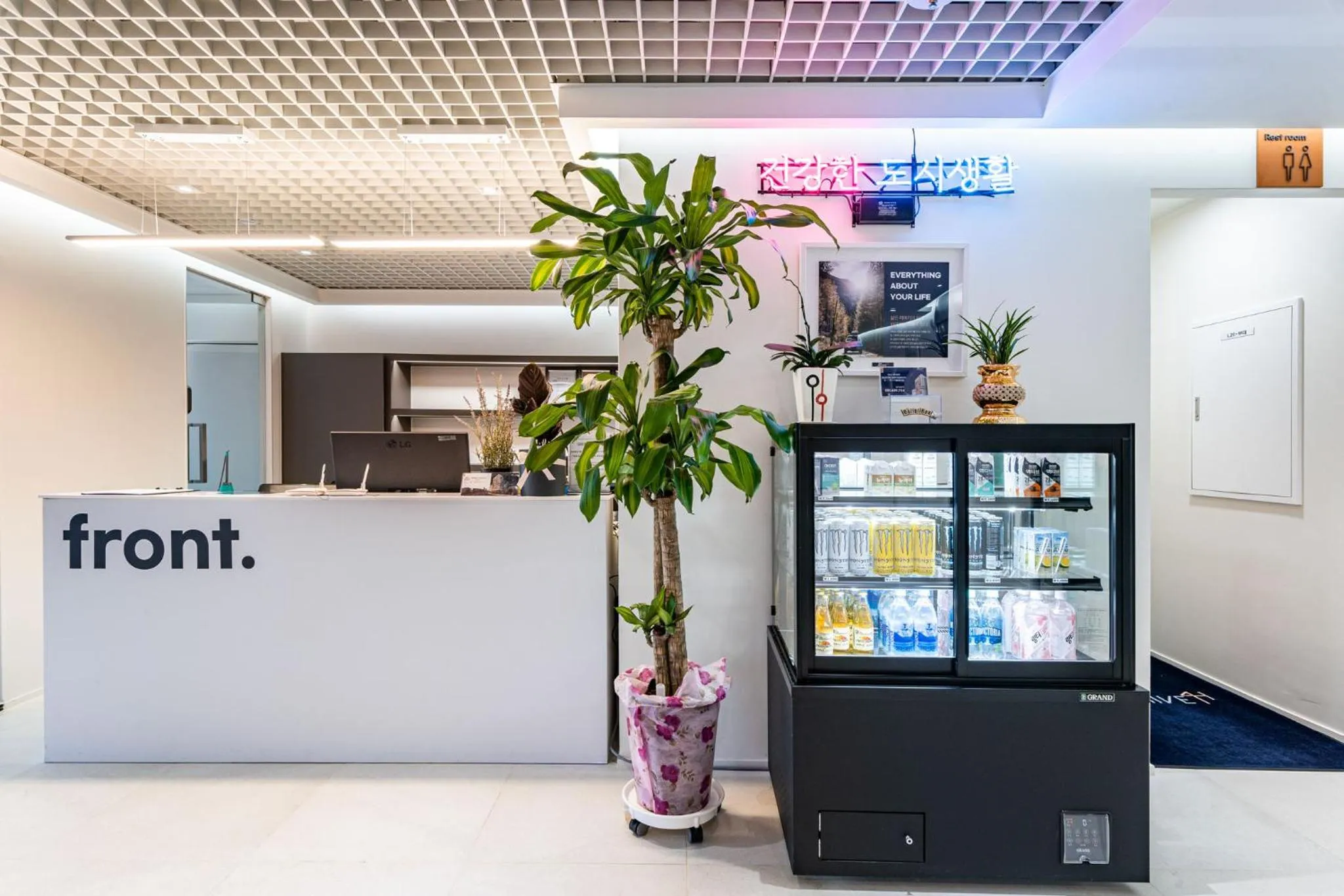 Lobby or reception in Allzip Archieve4H Residence hotel Busan