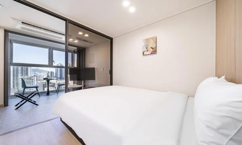 Bed in Allzip Archieve4H Residence hotel Busan