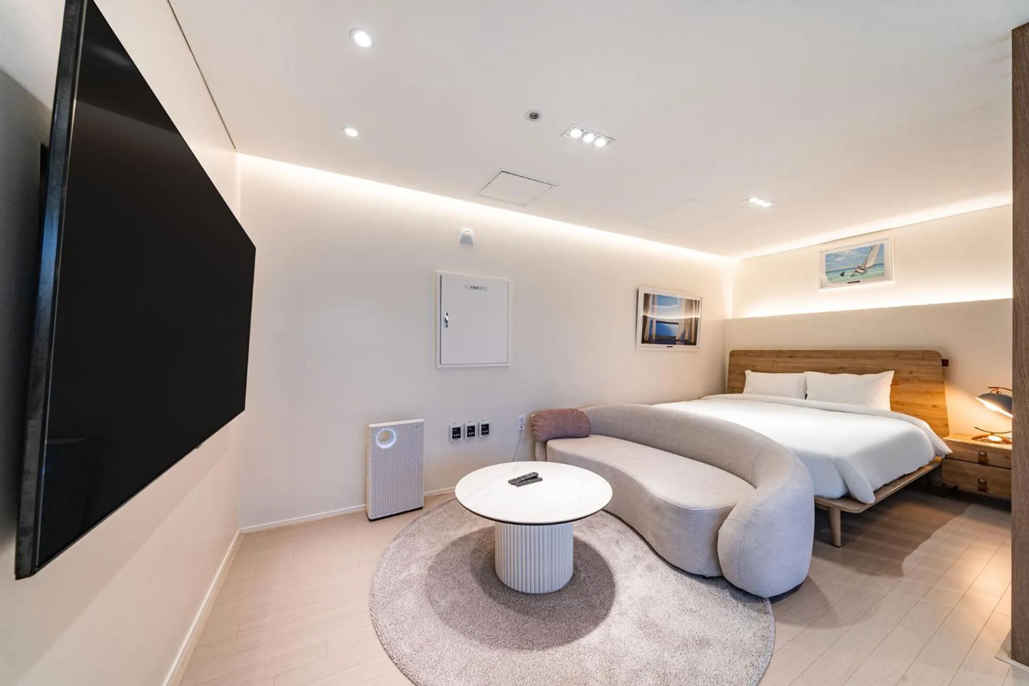 Bed in Allzip Archieve4H Residence hotel Busan