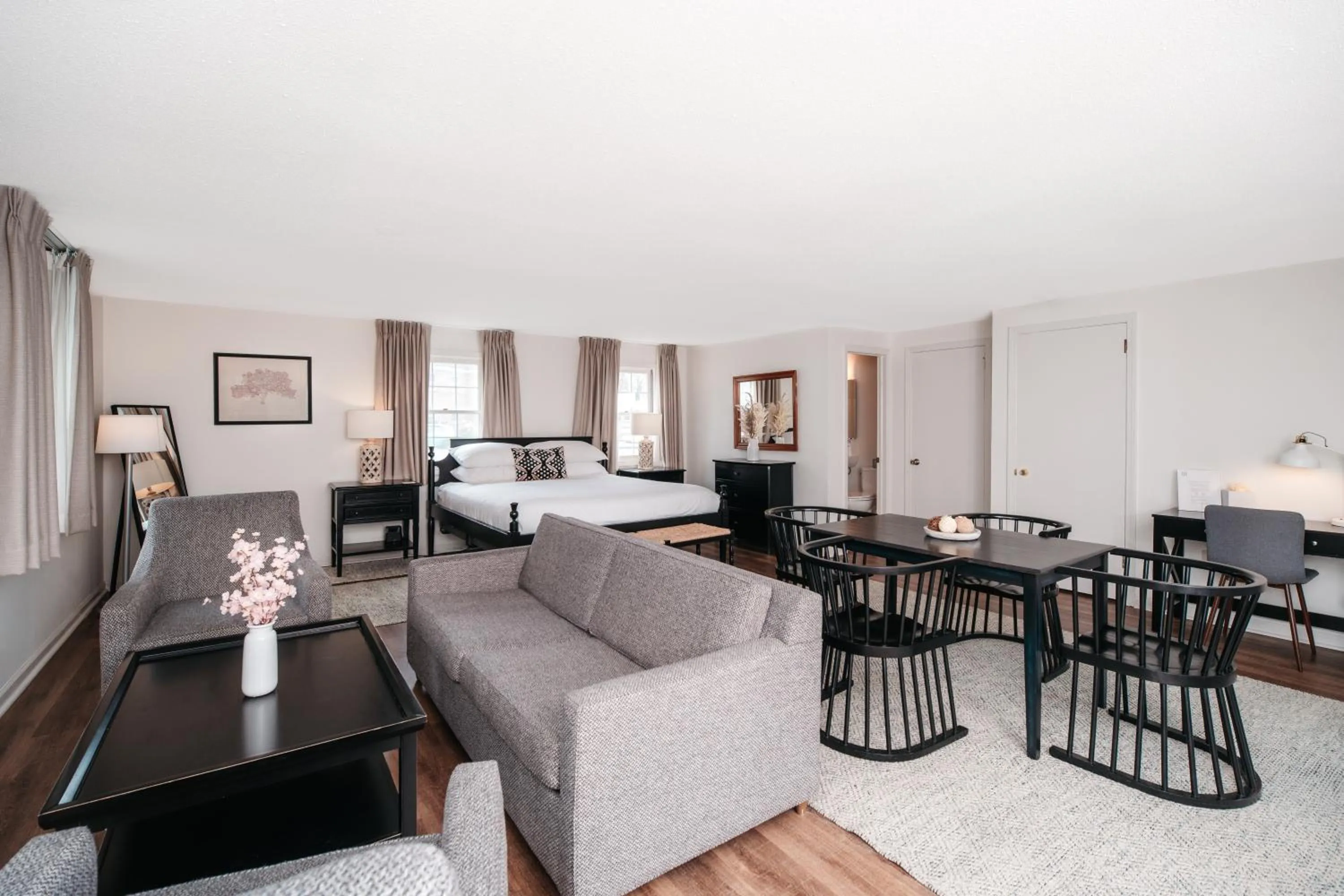 Living room in The Ellery