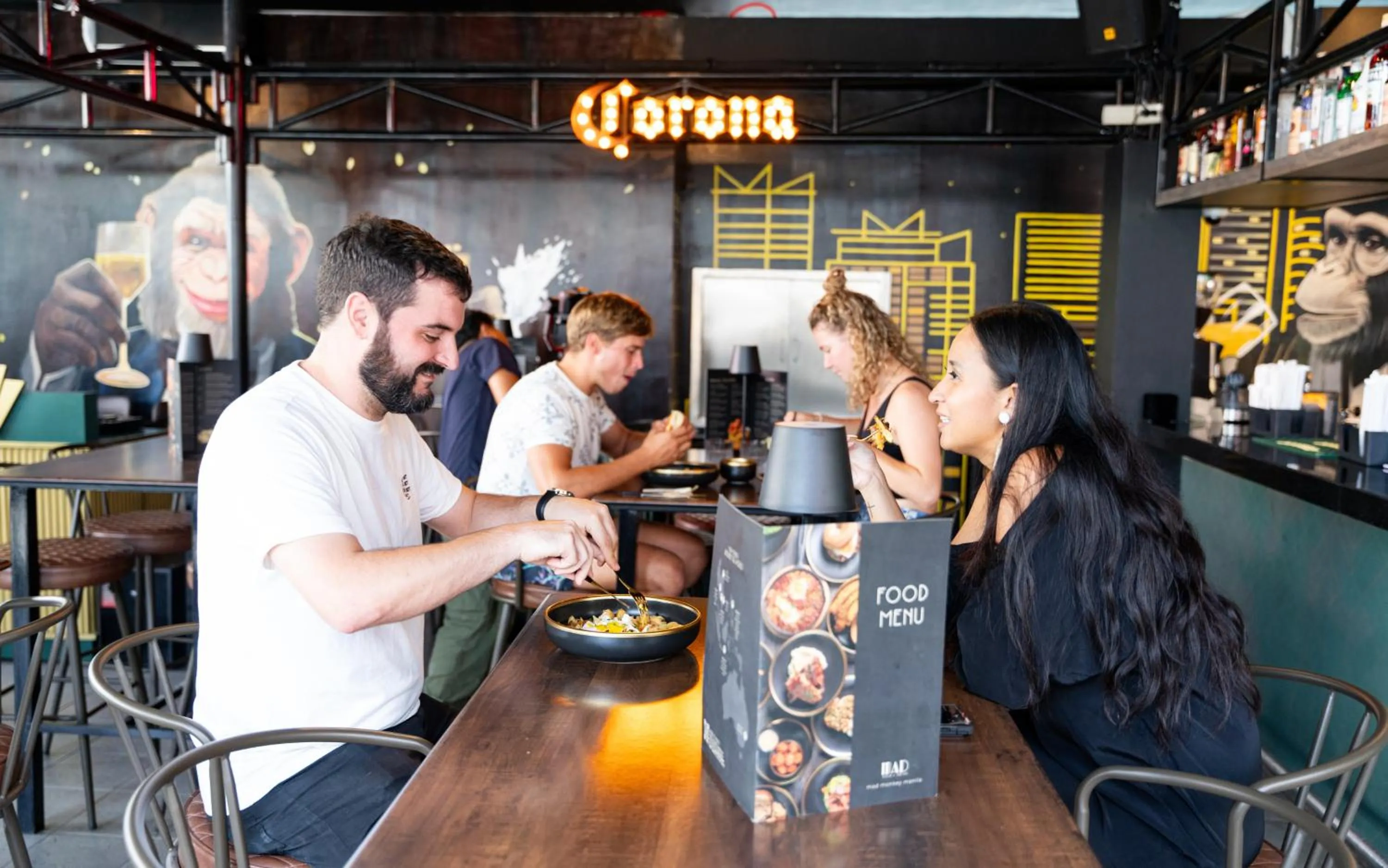 Restaurant/places to eat in Mad Monkey Manila