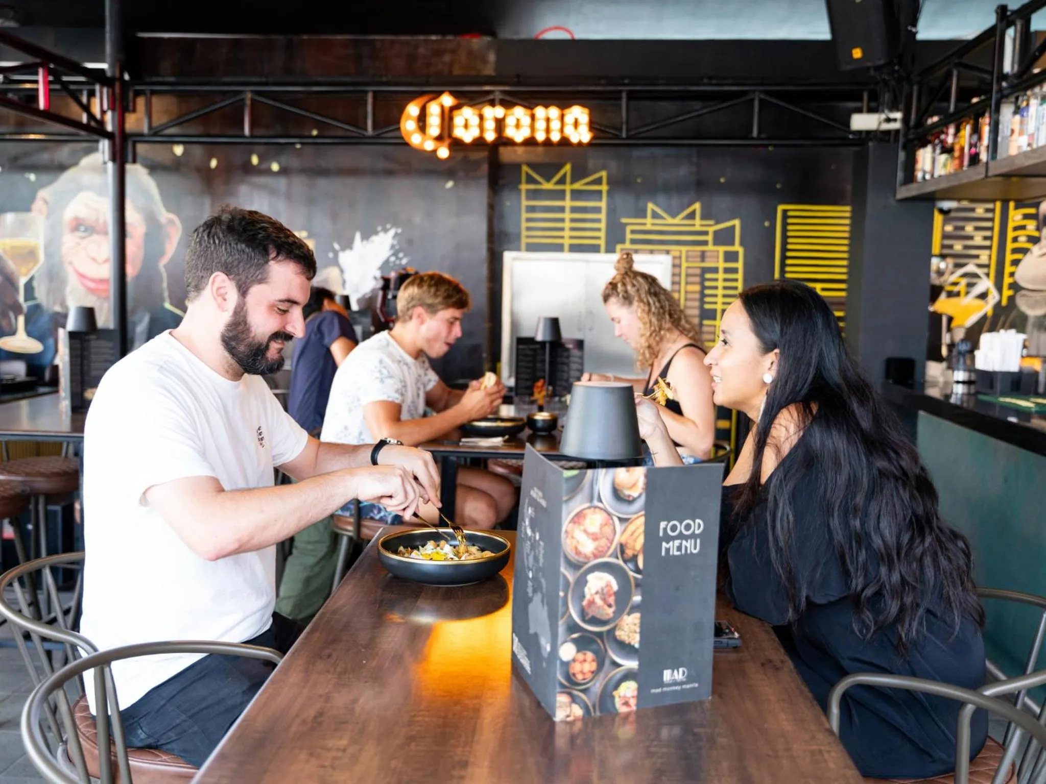 Restaurant/places to eat in Mad Monkey Manila