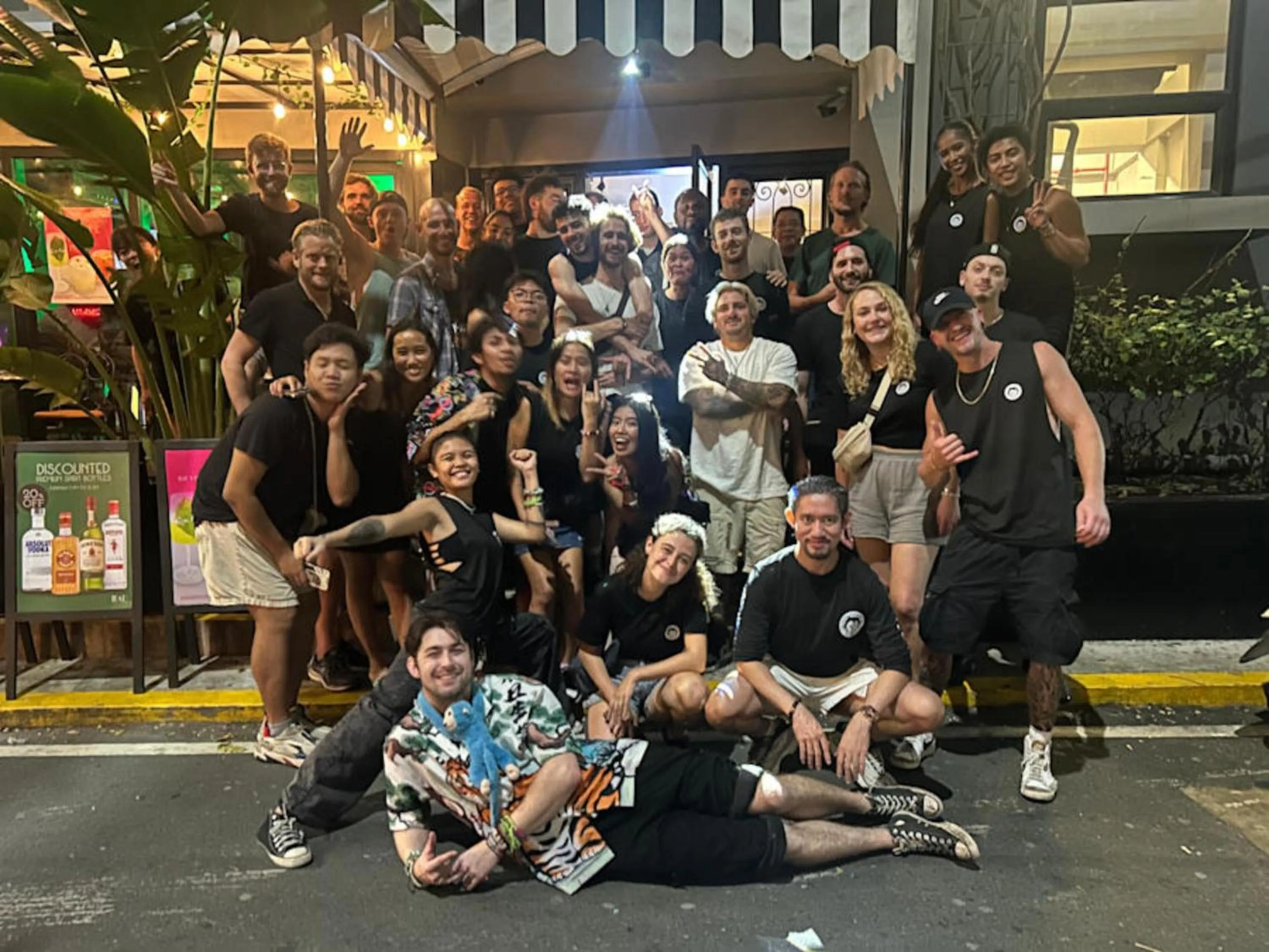 Facade/entrance in Mad Monkey Manila