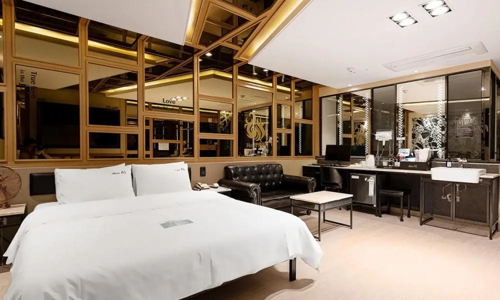 Photo of the whole room, Bed in Pohang A1 Hotel Yeongildae Branch