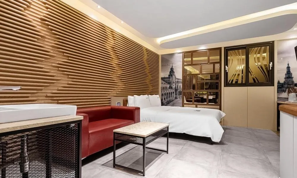 Photo of the whole room, Bed in Pohang A1 Hotel Yeongildae Branch