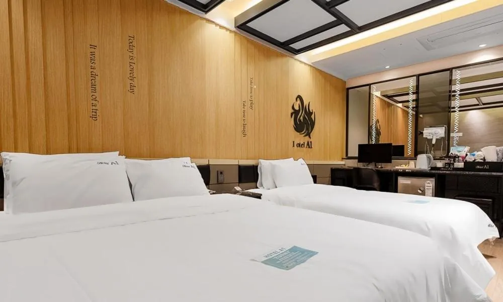 Photo of the whole room, Bed in Pohang A1 Hotel Yeongildae Branch