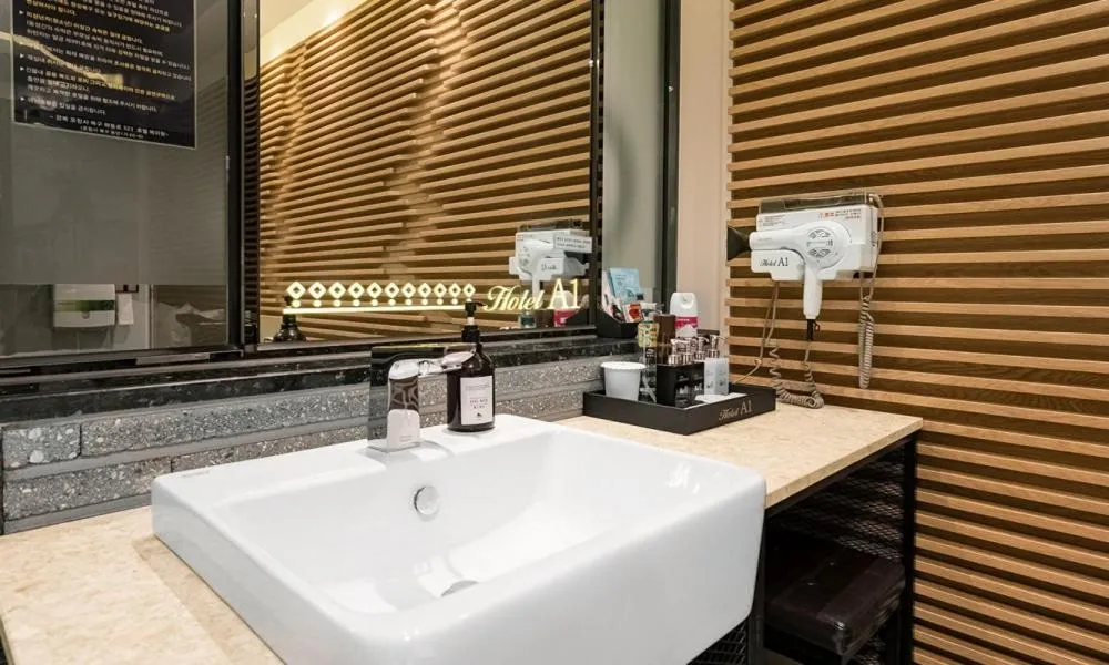 Bathroom in Pohang A1 Hotel Yeongildae Branch