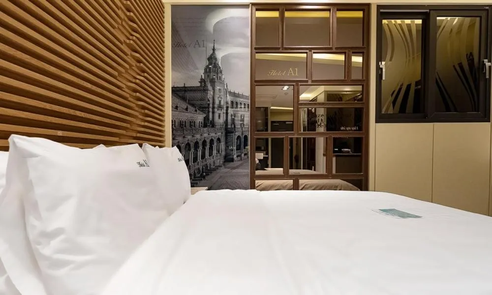 Photo of the whole room, Bed in Pohang A1 Hotel Yeongildae Branch