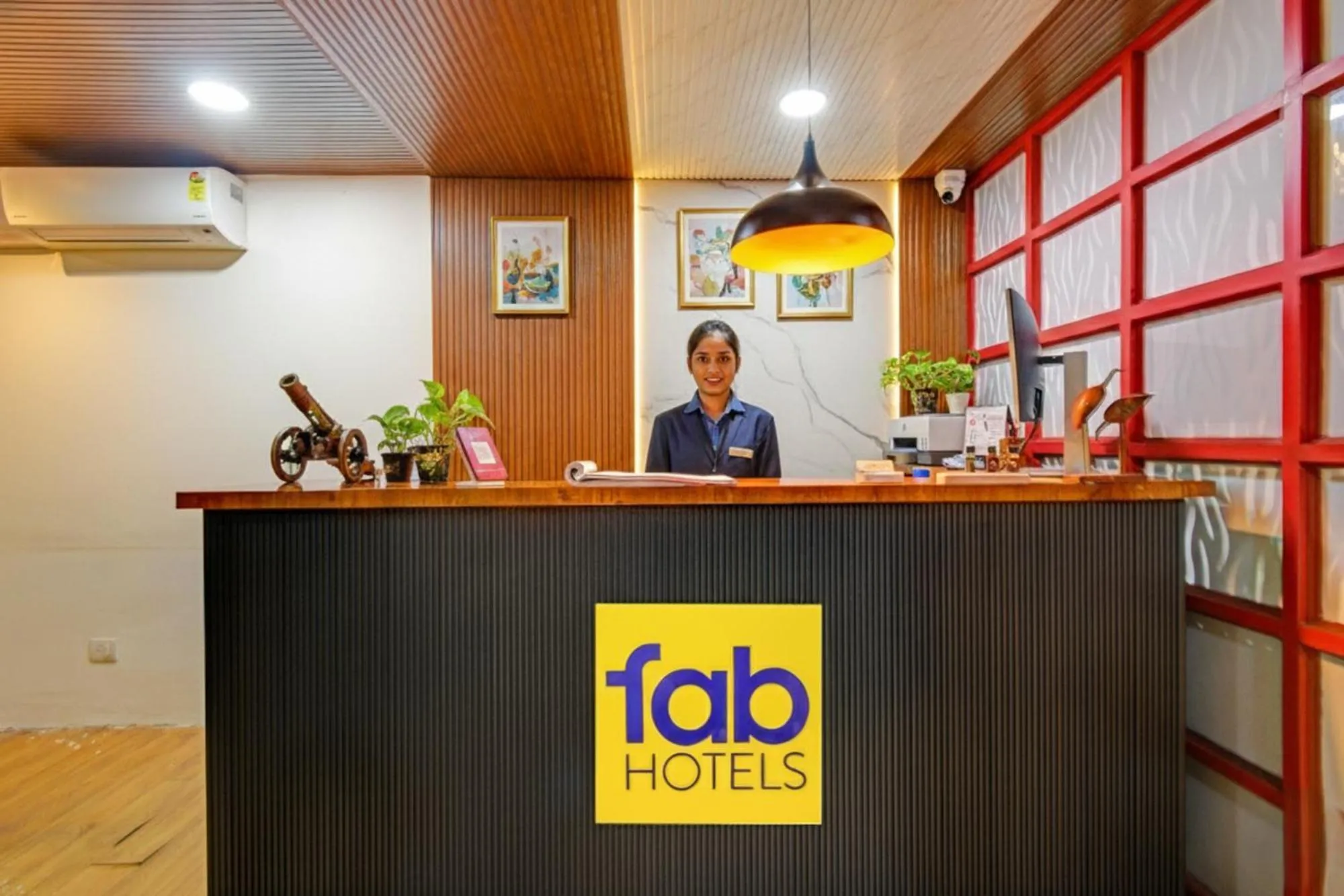 Lobby or reception in FabHotel Rio - Nr Ramoji Filmcity, LB Nagar