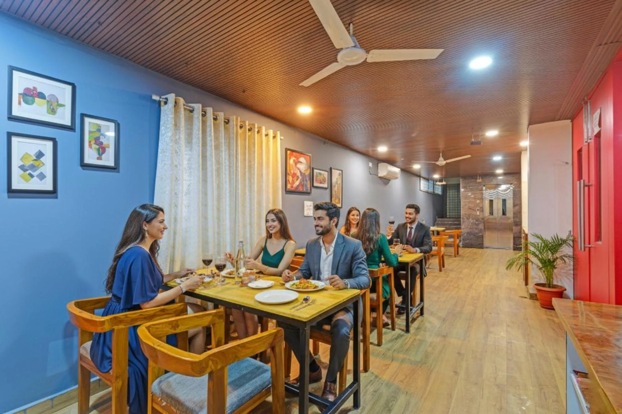 Restaurant/places to eat in FabHotel Rio - Nr Ramoji Filmcity, LB Nagar