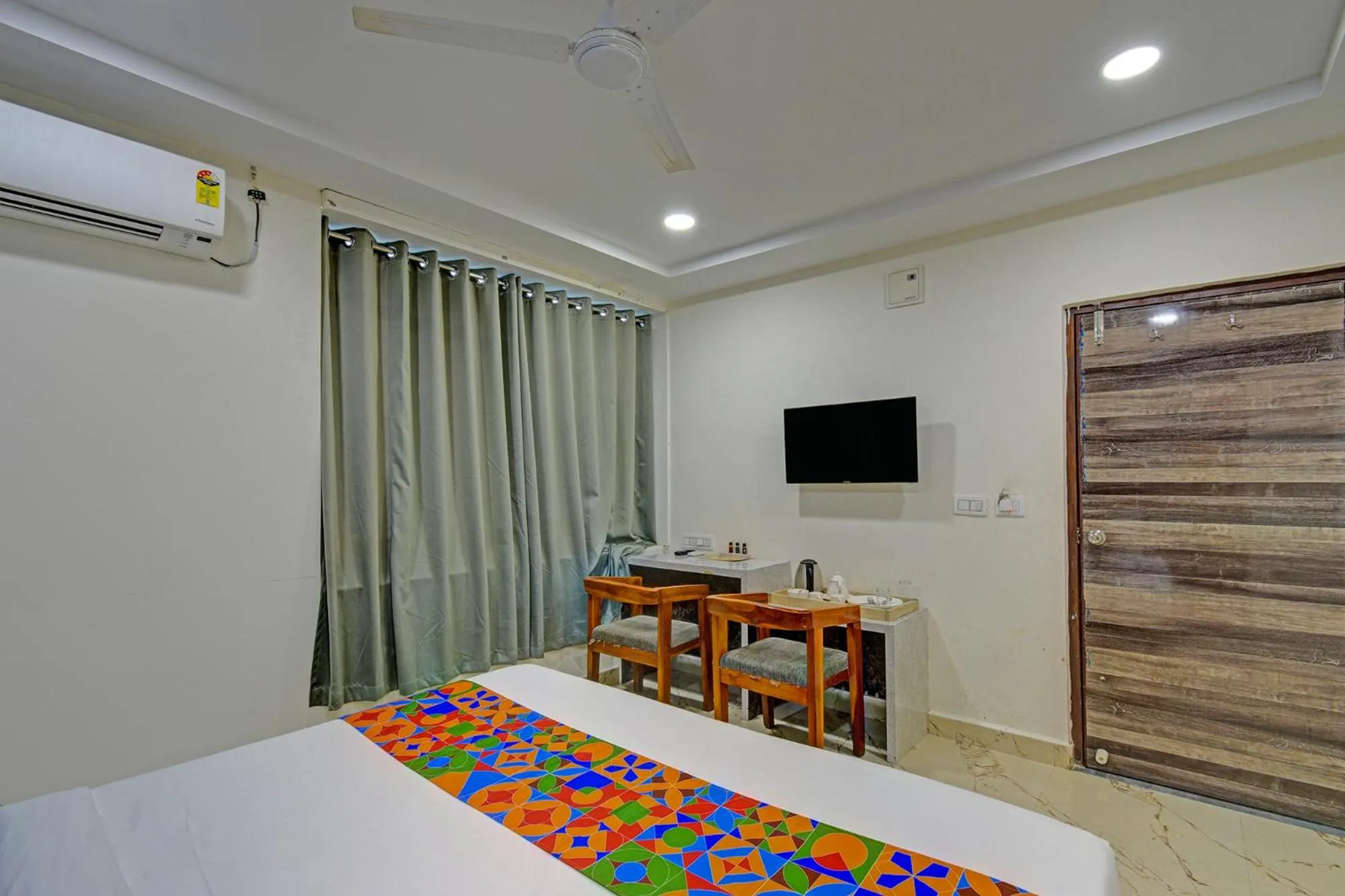 Bed in FabHotel Rio - Nr Ramoji Filmcity, LB Nagar
