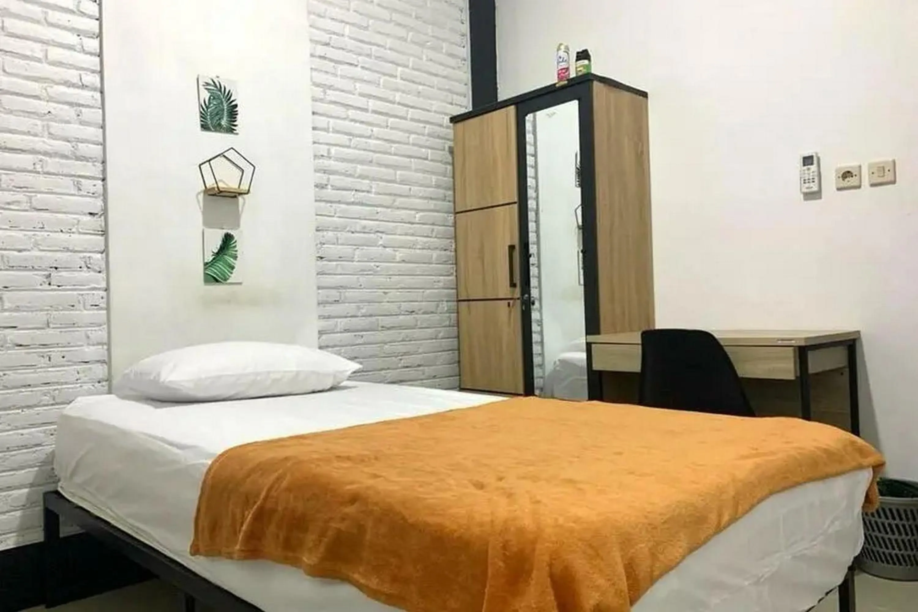 Bed in Rumah Daun Timoho Yogyakarta RedPartner