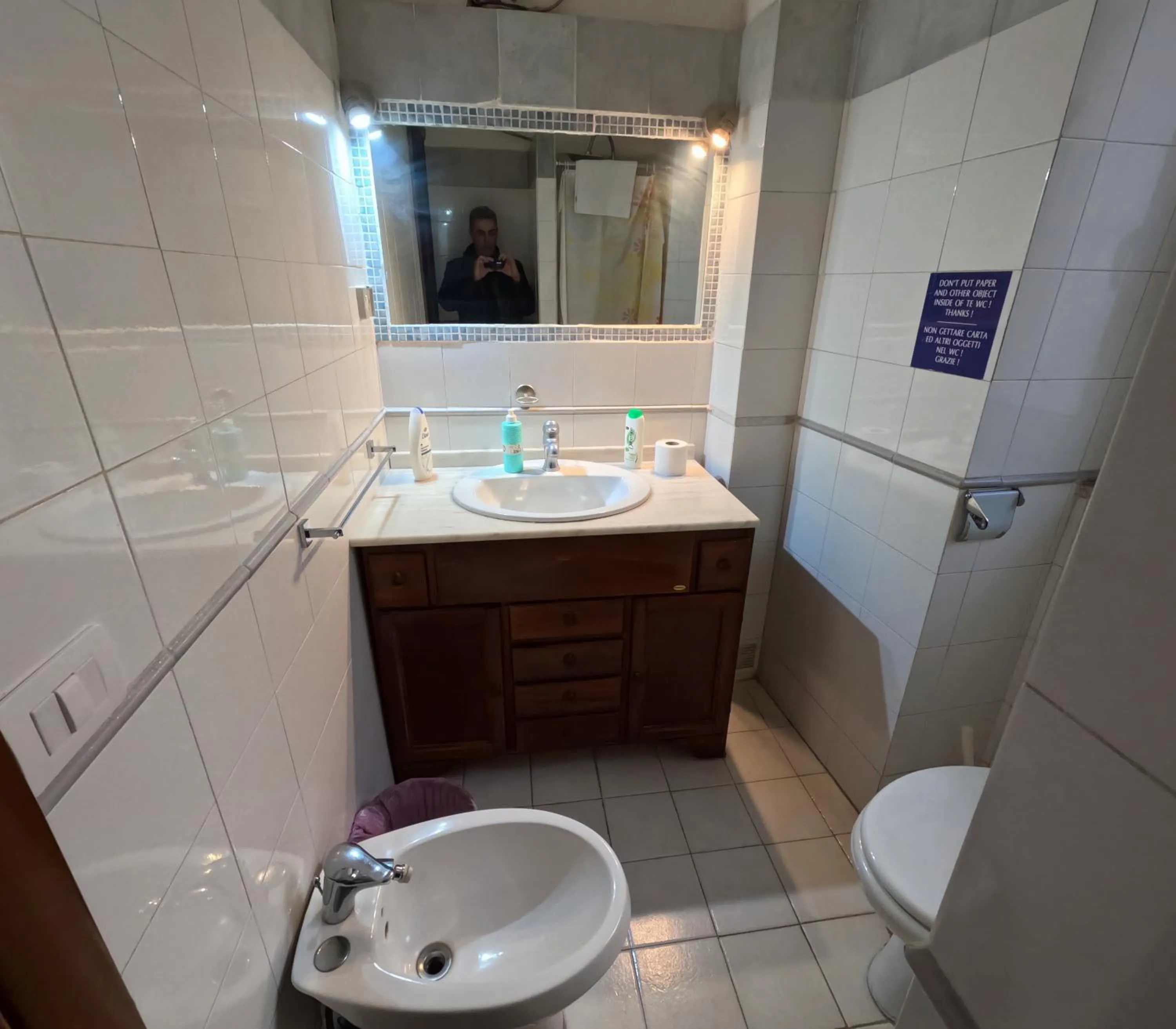 Bathroom in Hotel Gorizia