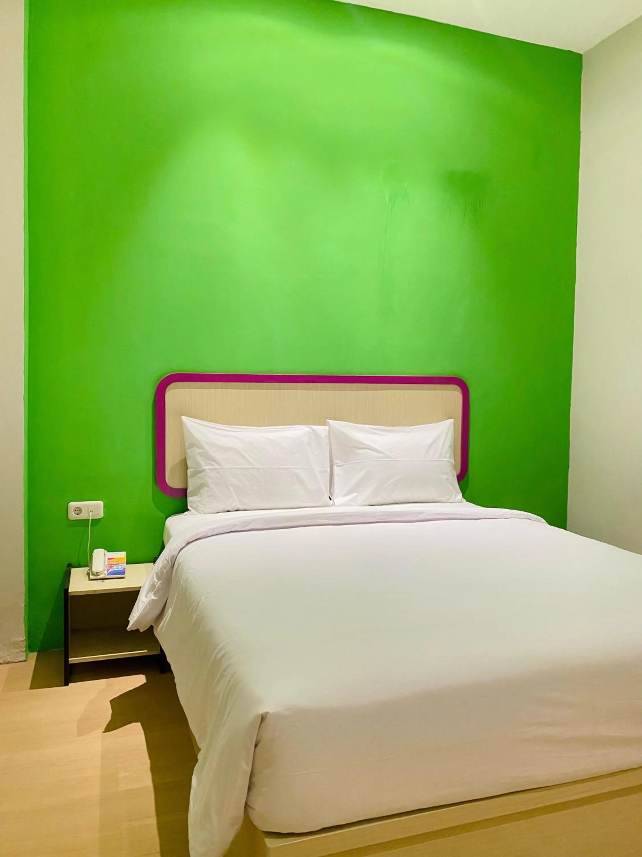 Bed in Ruma Ruma Hotel Kenten - Palembang