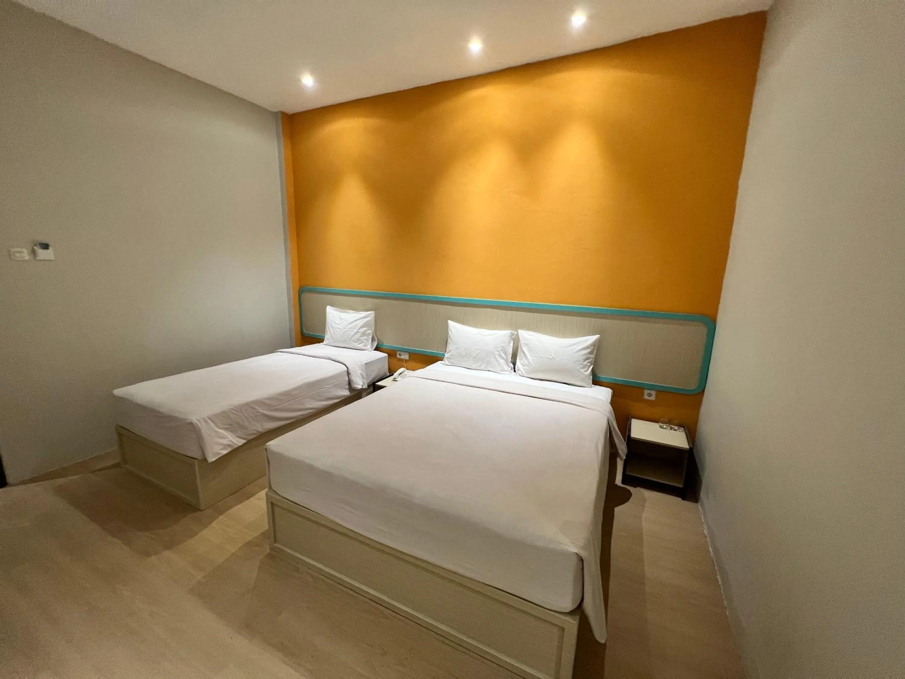 Bed in Ruma Ruma Hotel Kenten - Palembang