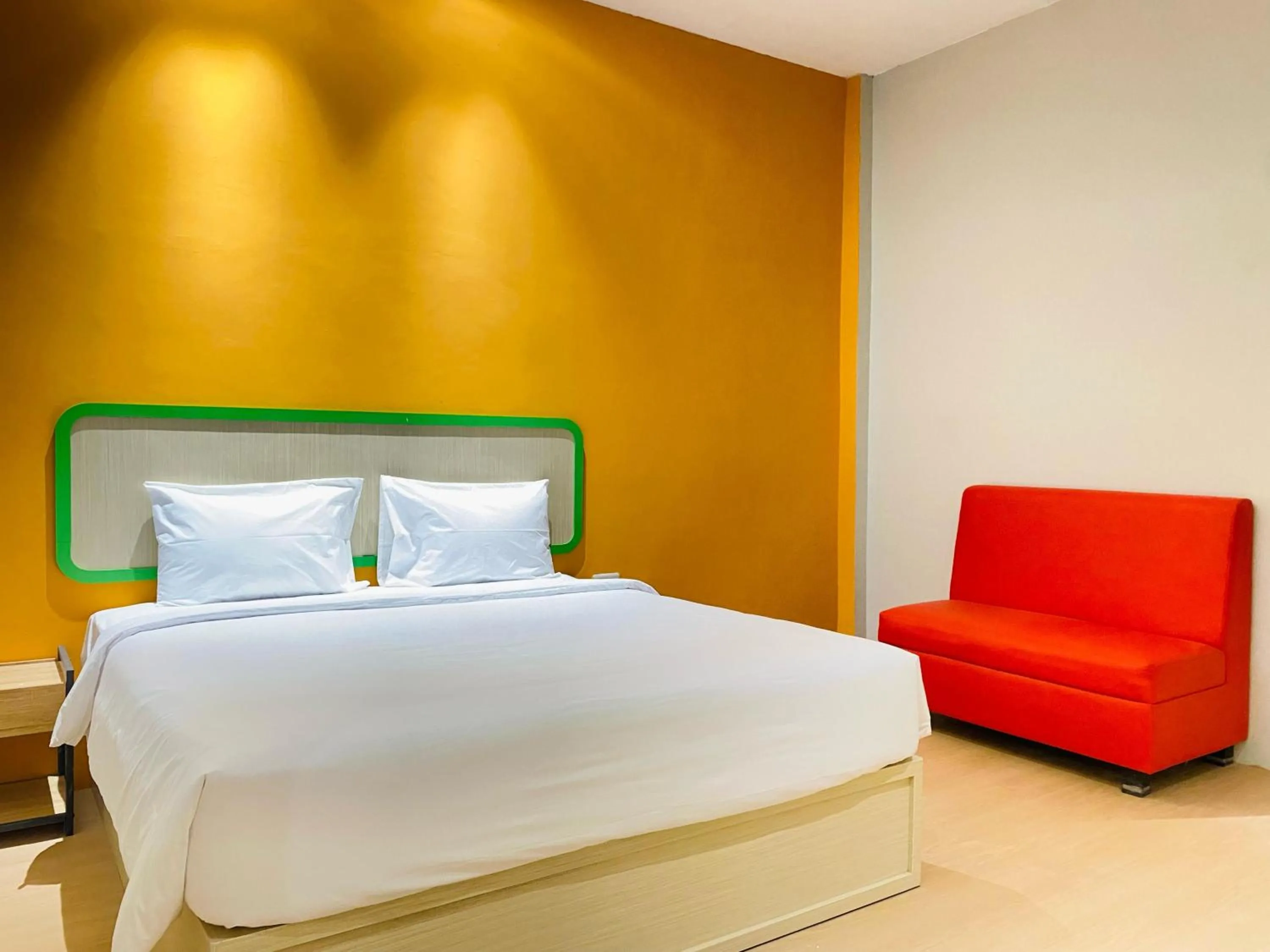Bed in Ruma Ruma Hotel Kenten - Palembang