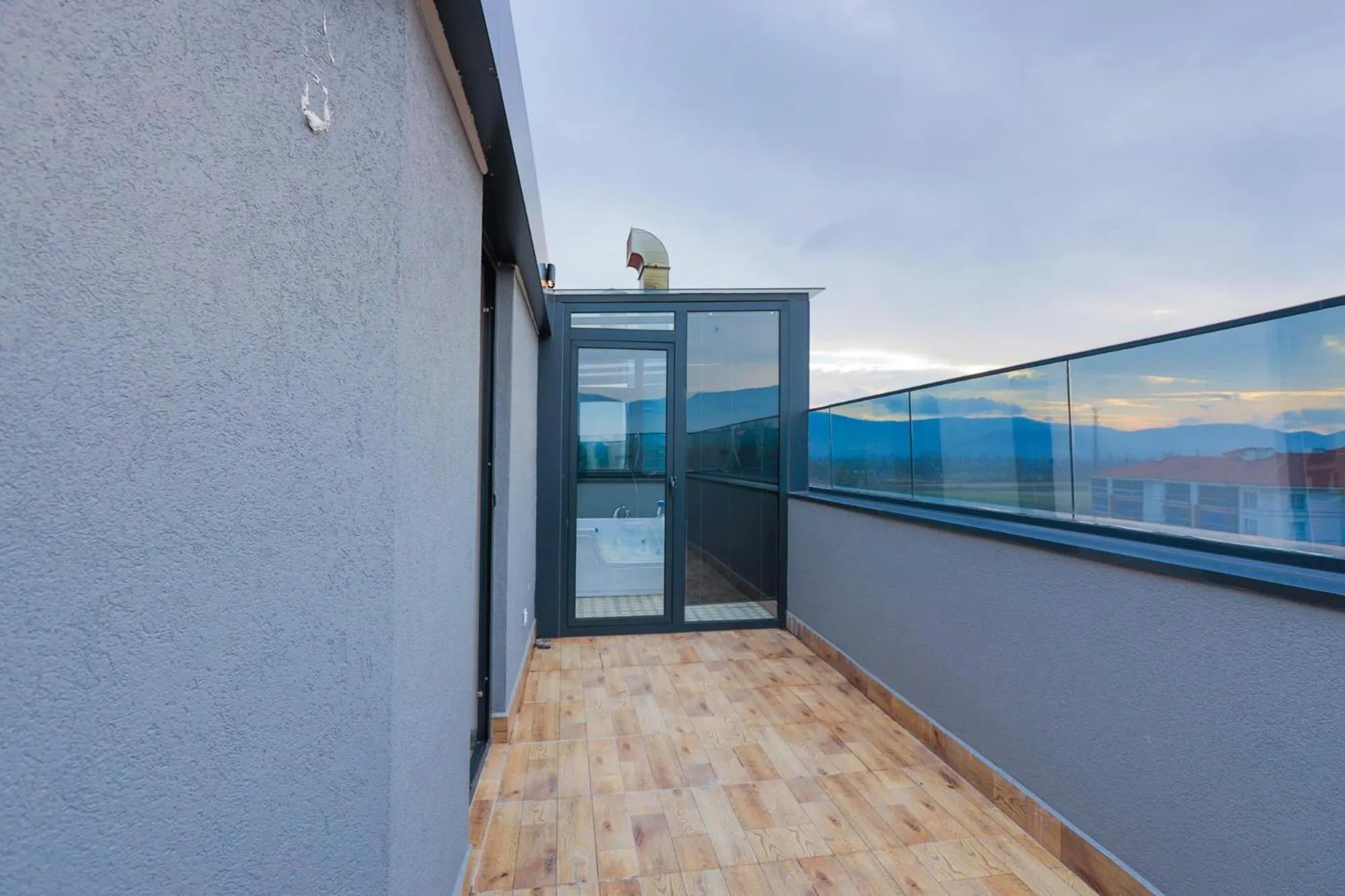 Balcony/Terrace in Silver Inn Spa