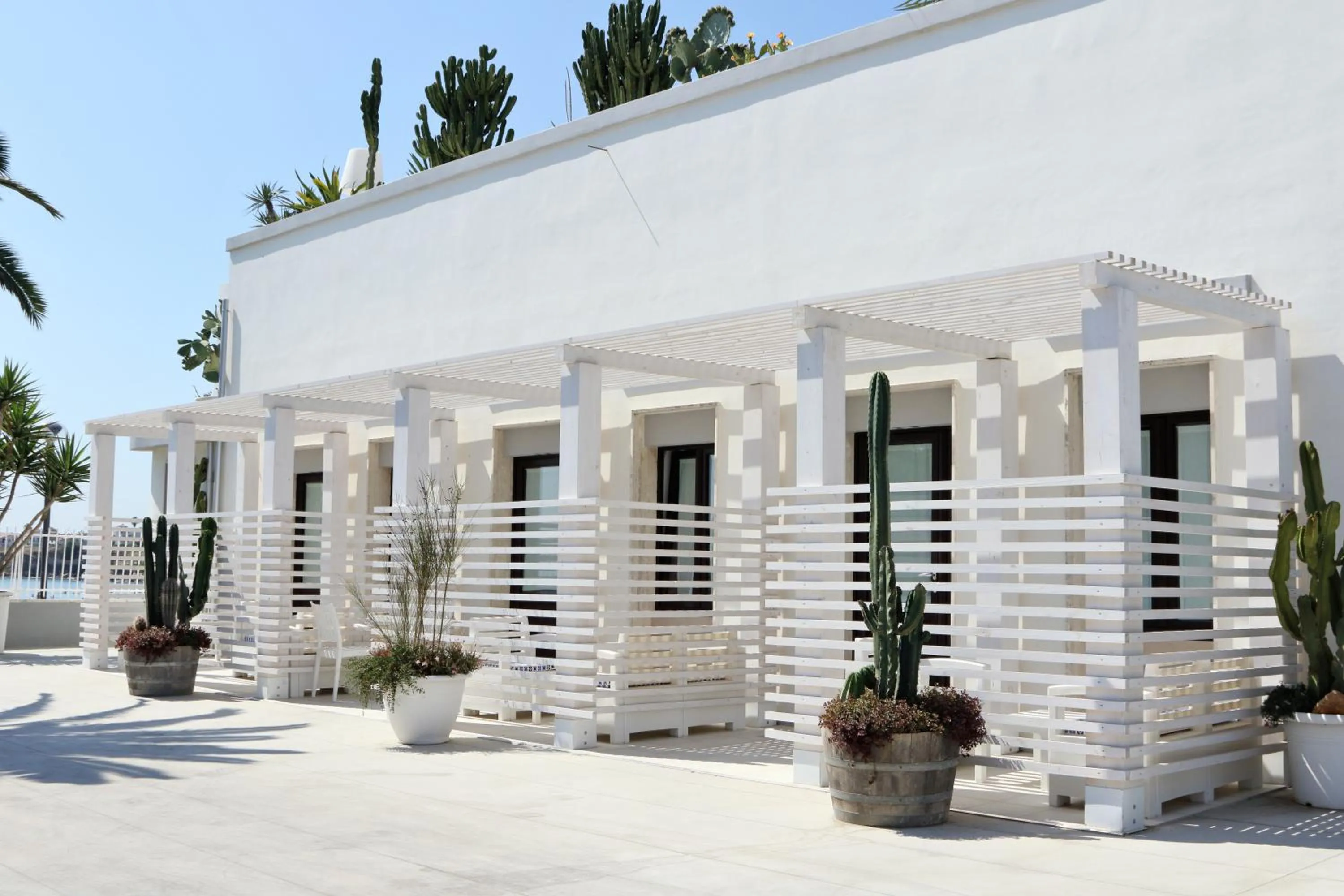 Patio in La Bella Trani - Suites and B&B