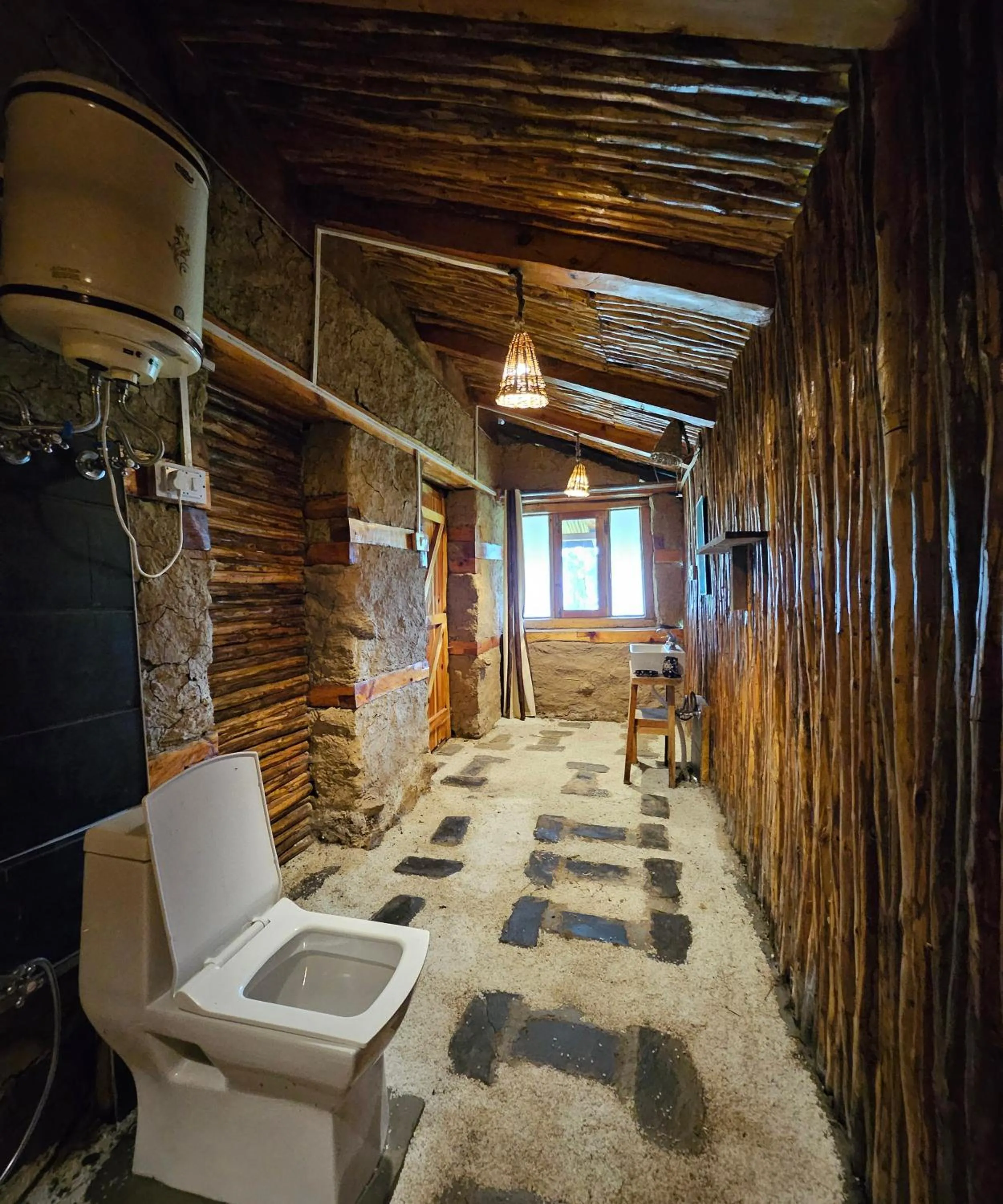 Toilet in Upepo - The Sky Village