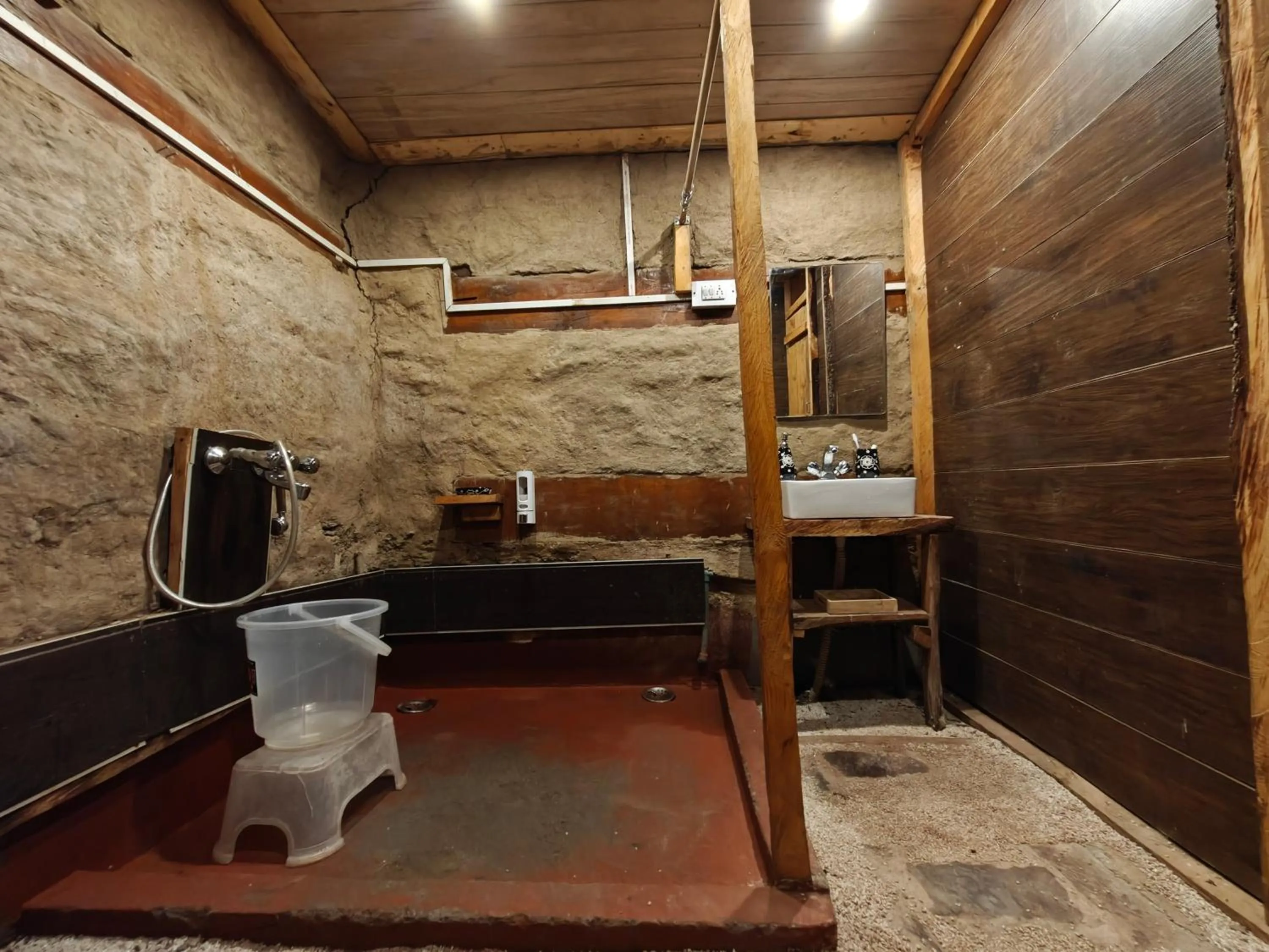 Shower in Upepo - The Sky Village