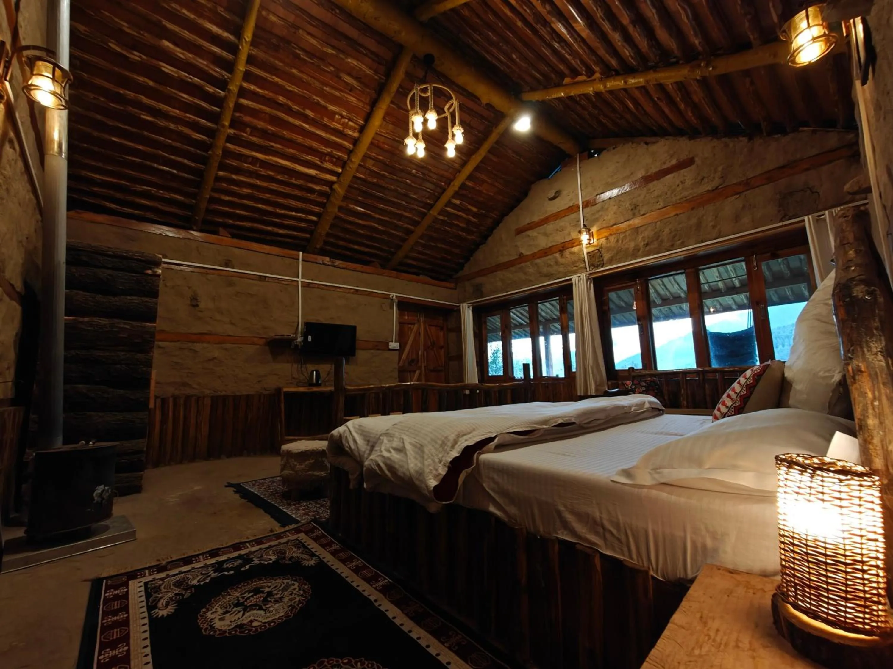 Bed in Upepo - The Sky Village