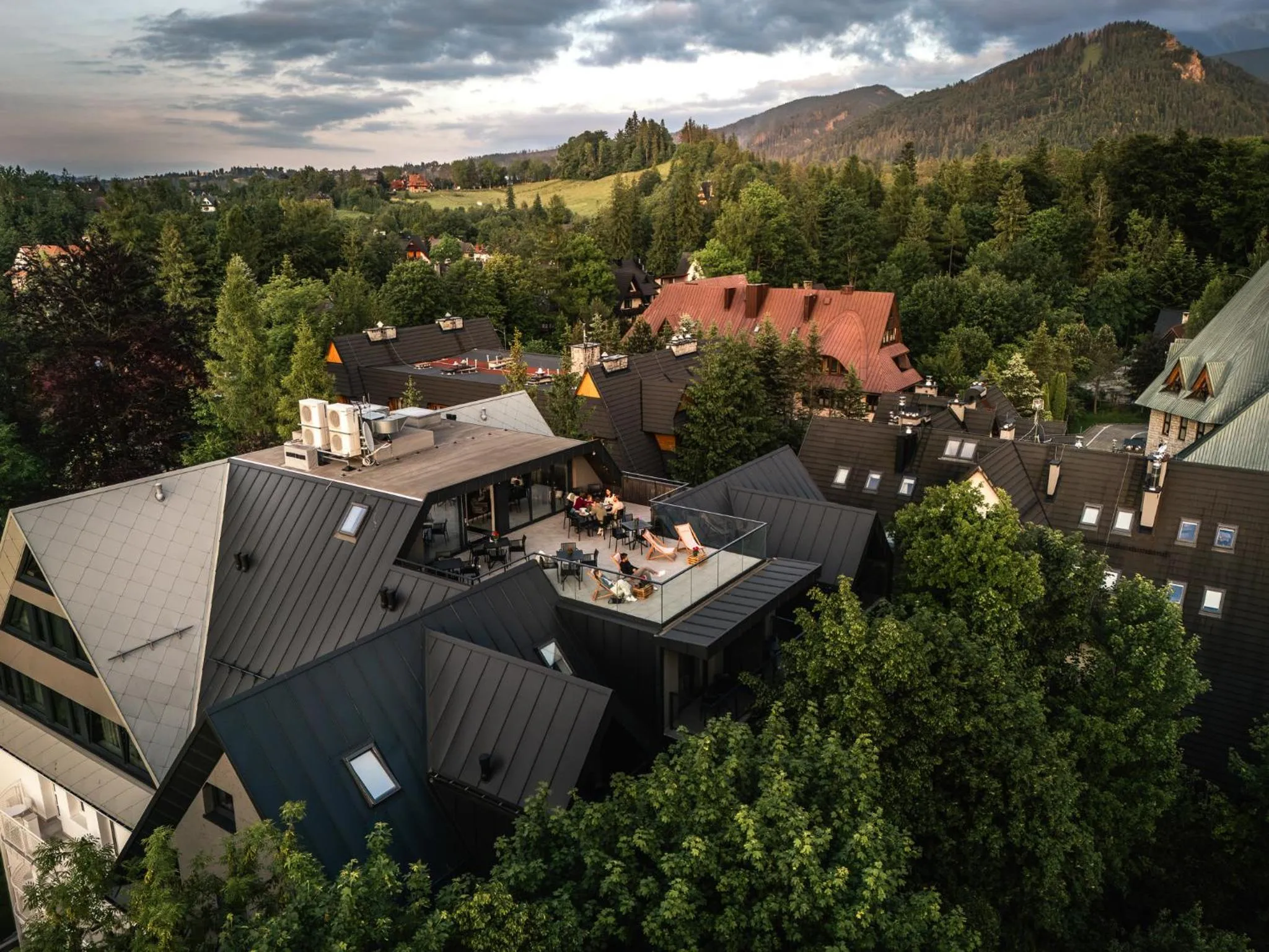Balcony/Terrace in Renesans Residence Zakopane