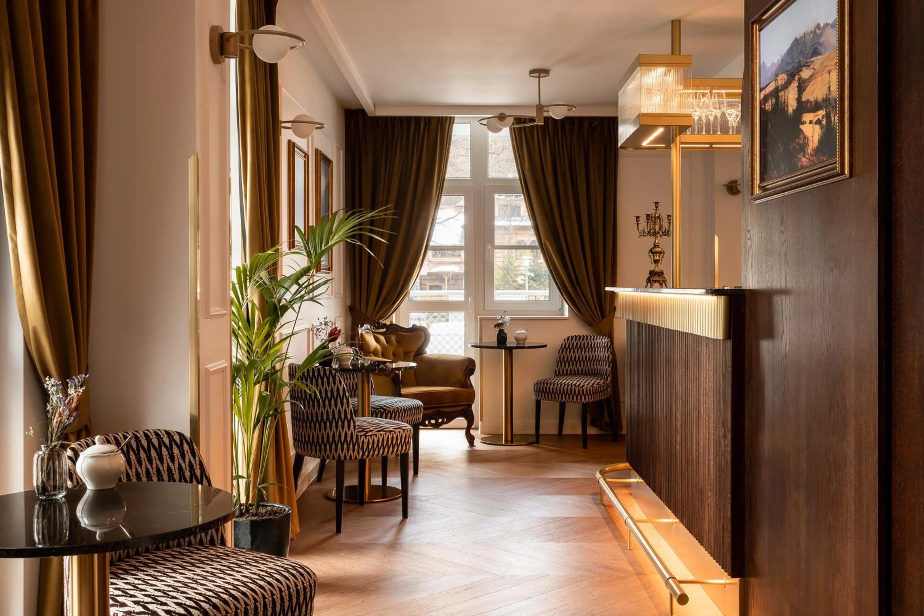 Lounge or bar in Renesans Residence Zakopane