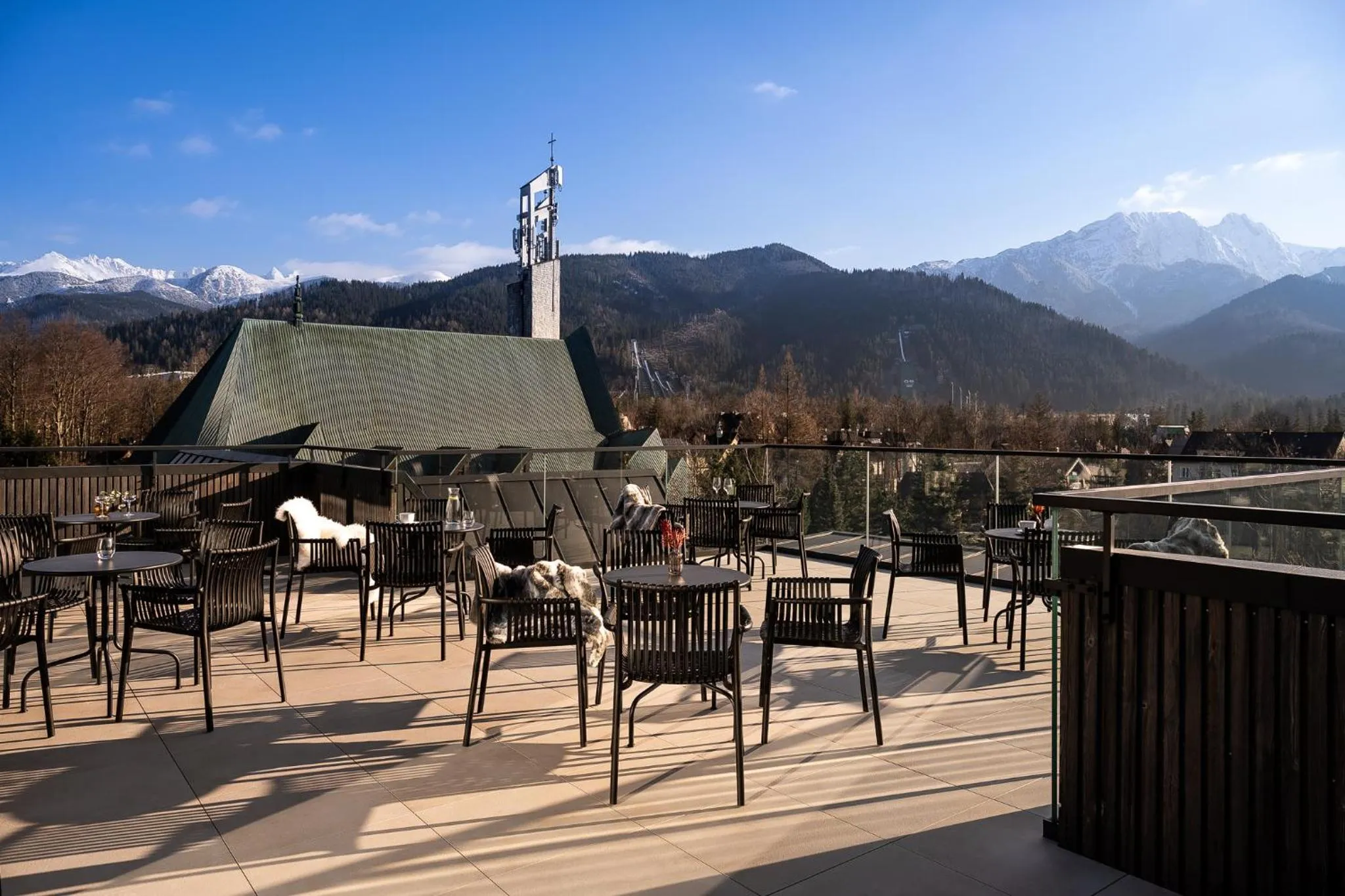 Balcony/Terrace in Renesans Residence Zakopane
