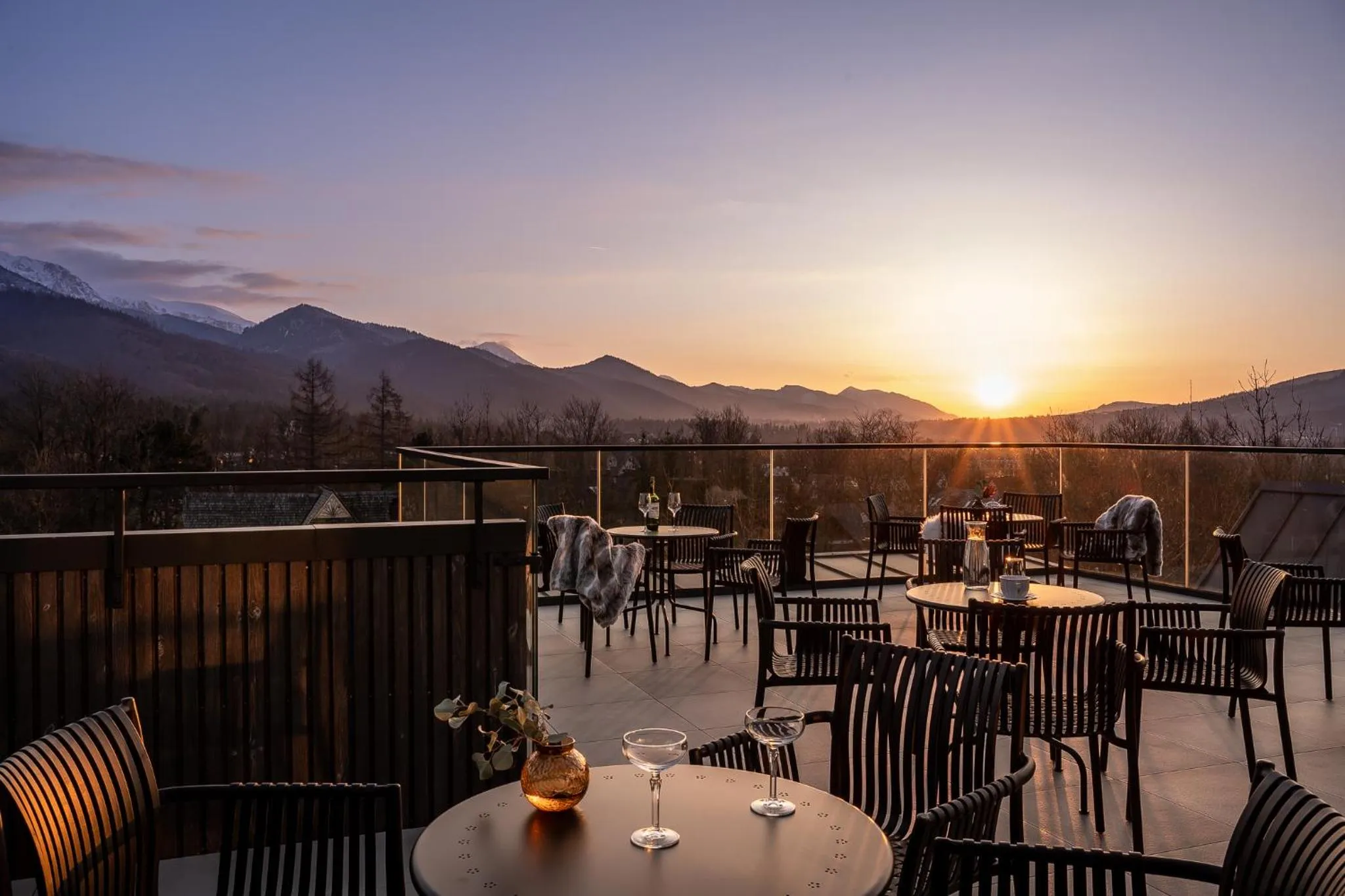 Balcony/Terrace in Renesans Residence Zakopane