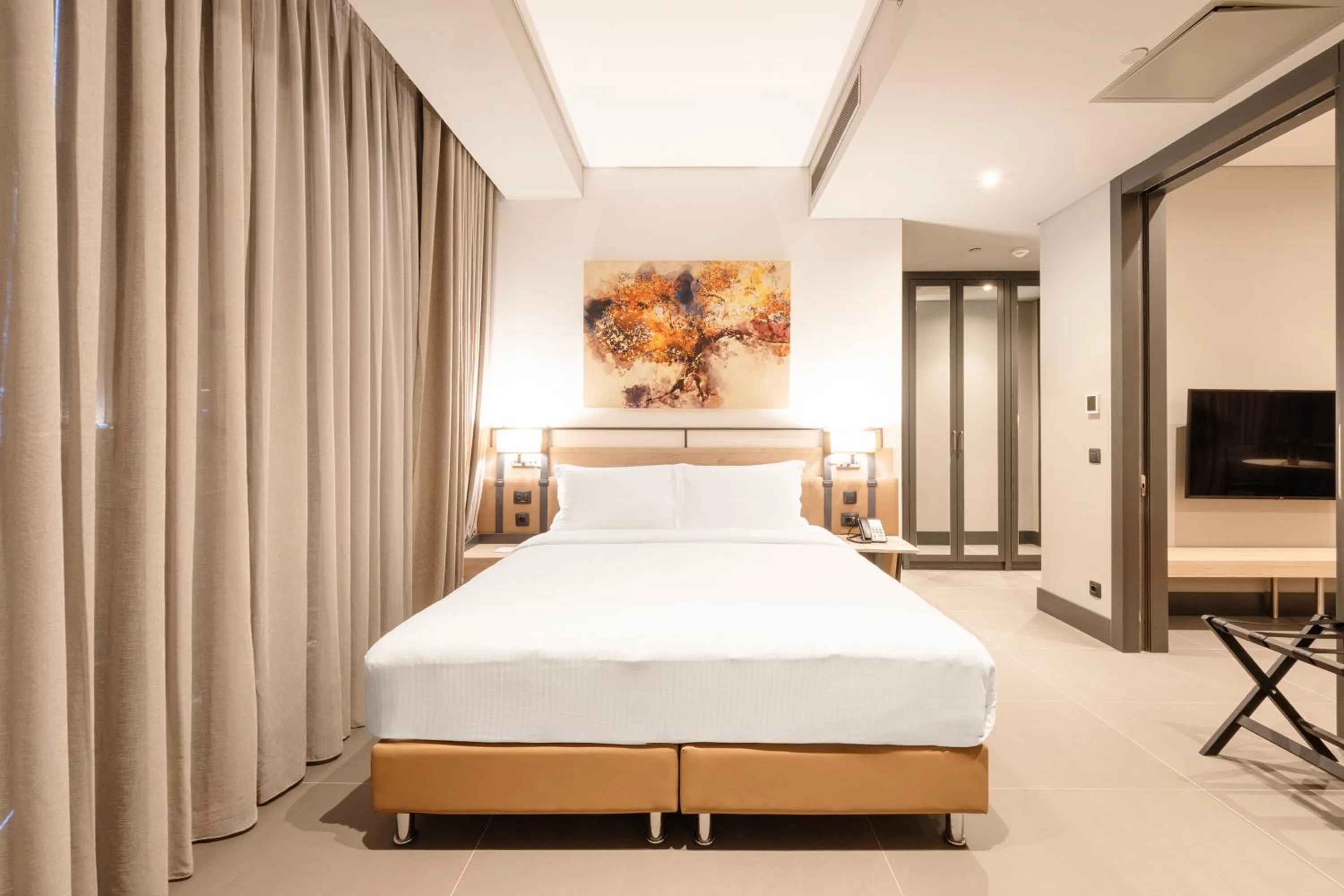 Bed in Bomonti Arjaan by Rotana