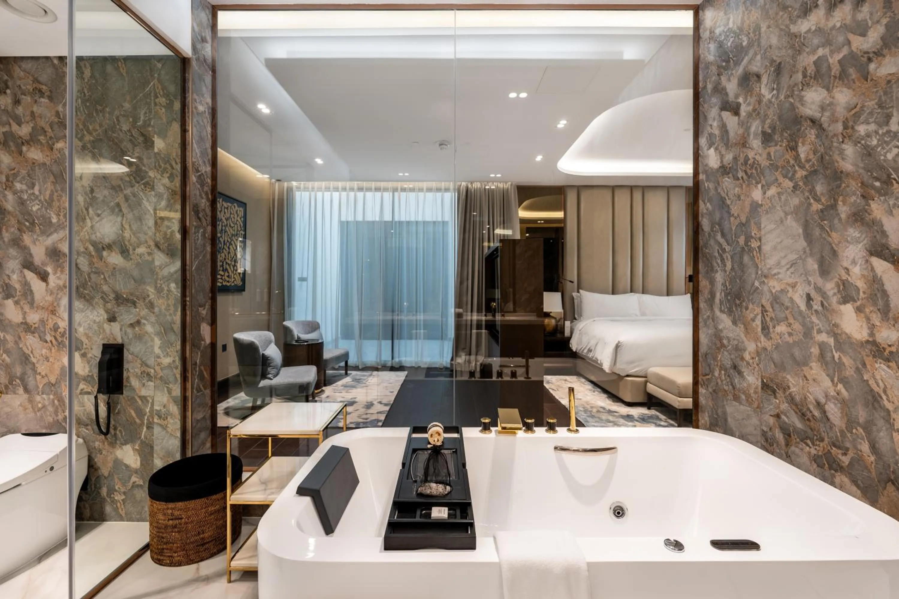 Bathroom in The Biltmore Hotel Villas, Dubai