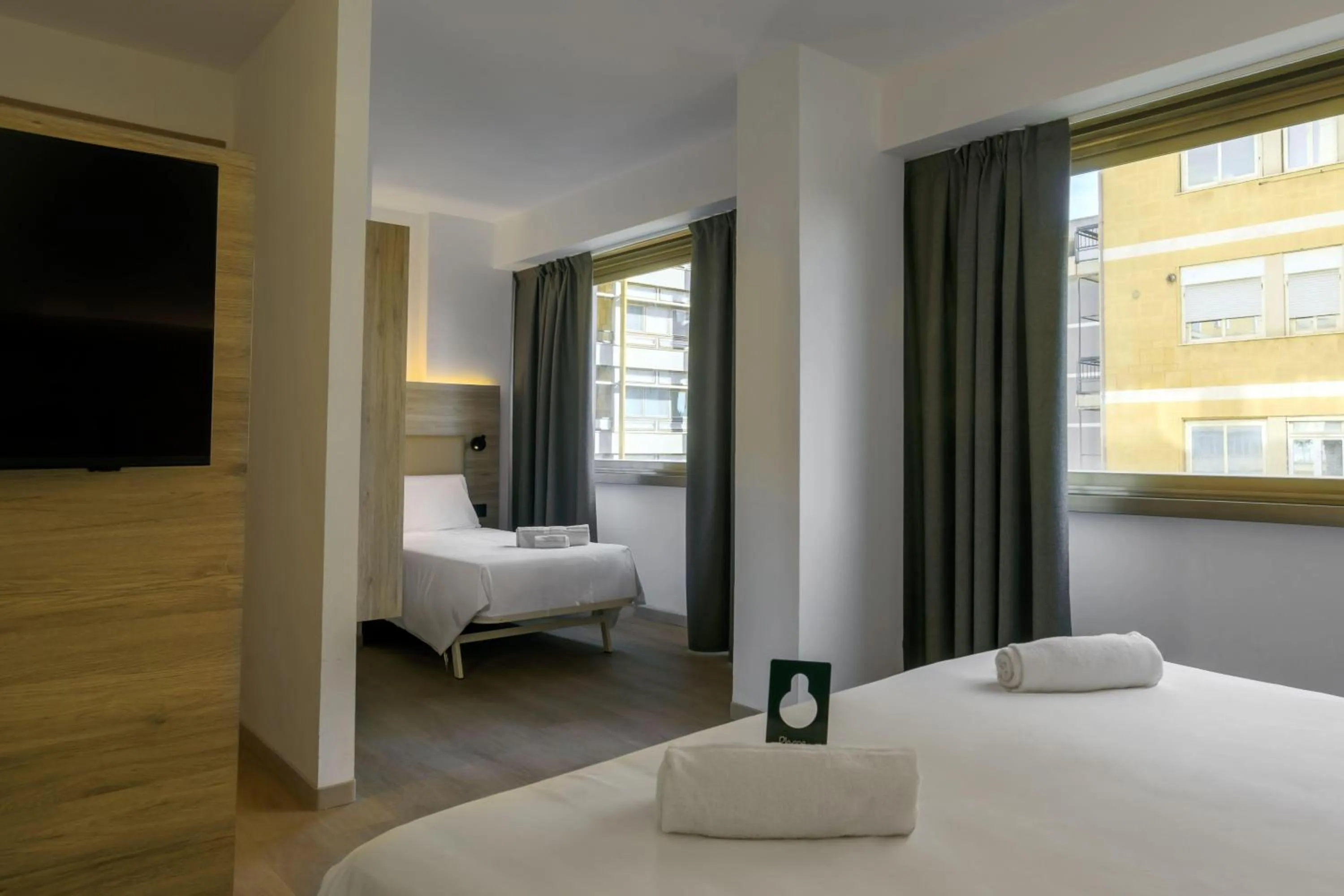 Photo of the whole room, Bed in B&B HOTEL Catania City Center