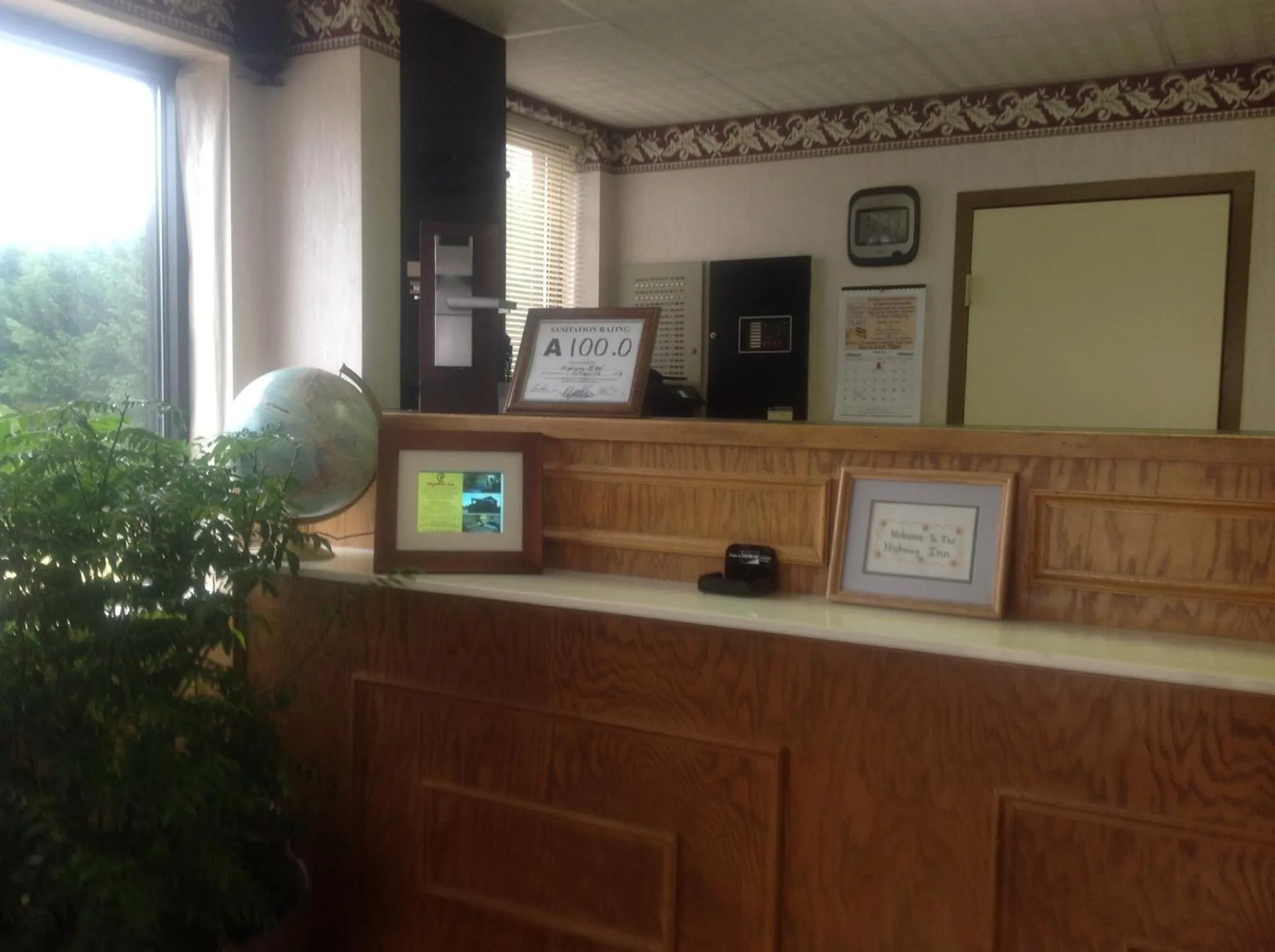 Lobby or reception in HighWay Inn