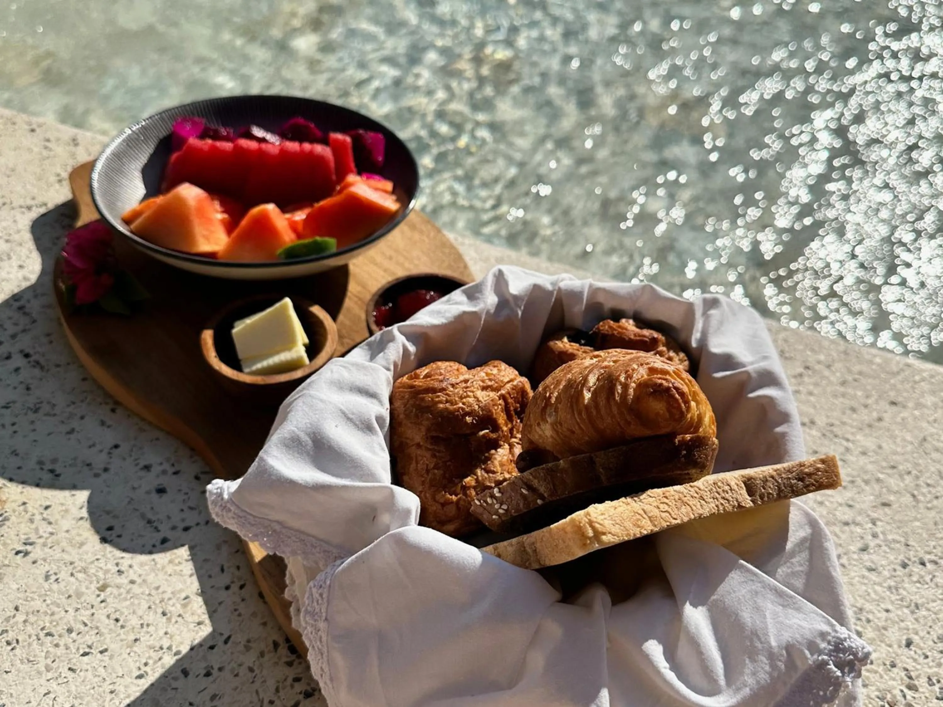 Swimming pool in Lasai Villas
