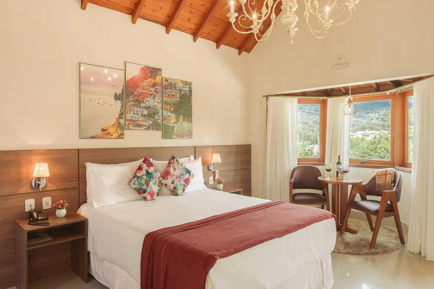 Bedroom, Bed in Pousada Valle das Flores Monte Verde