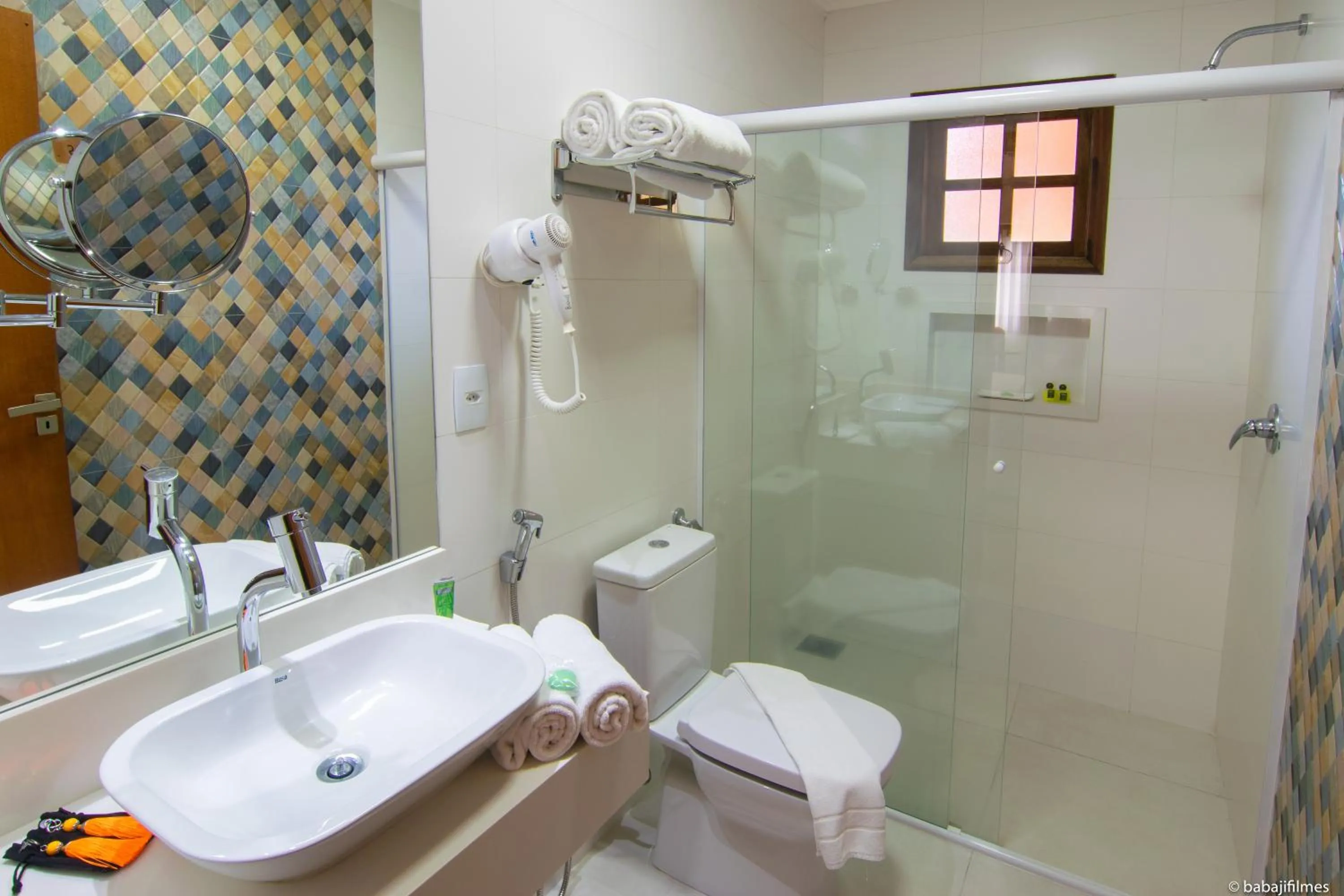 Bathroom in Pousada Valle das Flores Monte Verde