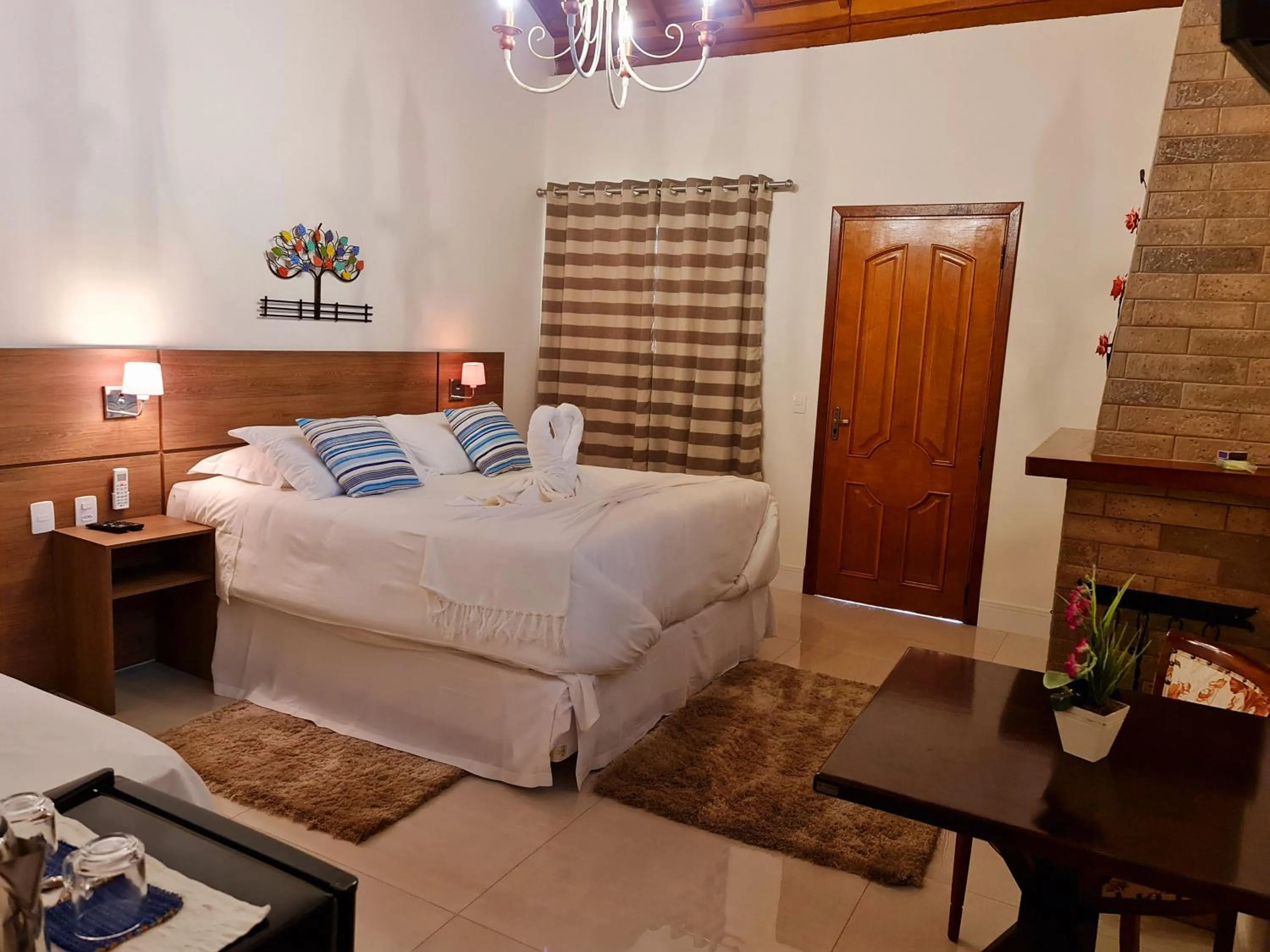 Bedroom, Bed in Pousada Valle das Flores Monte Verde