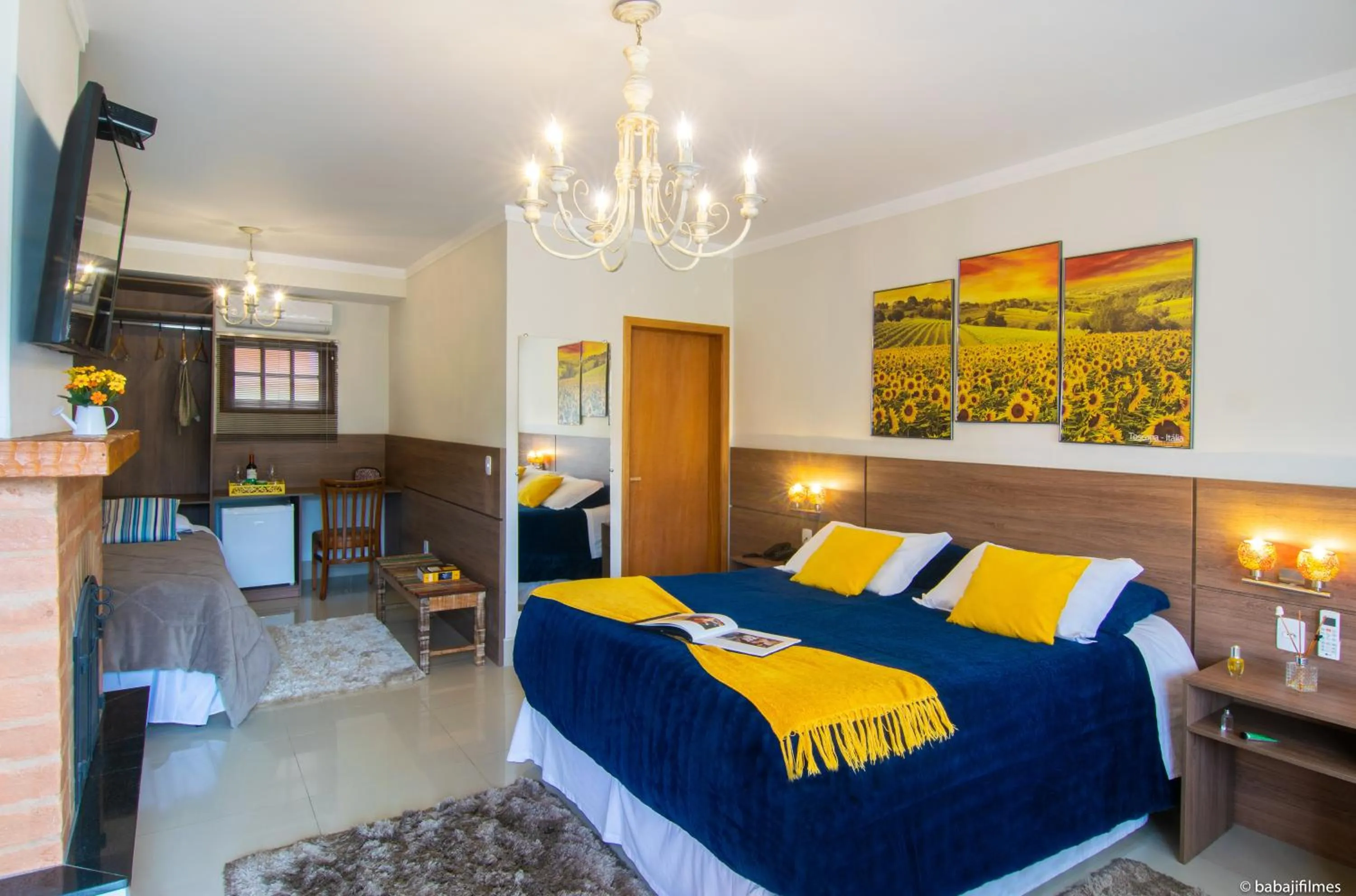 Bed in Pousada Valle das Flores Monte Verde