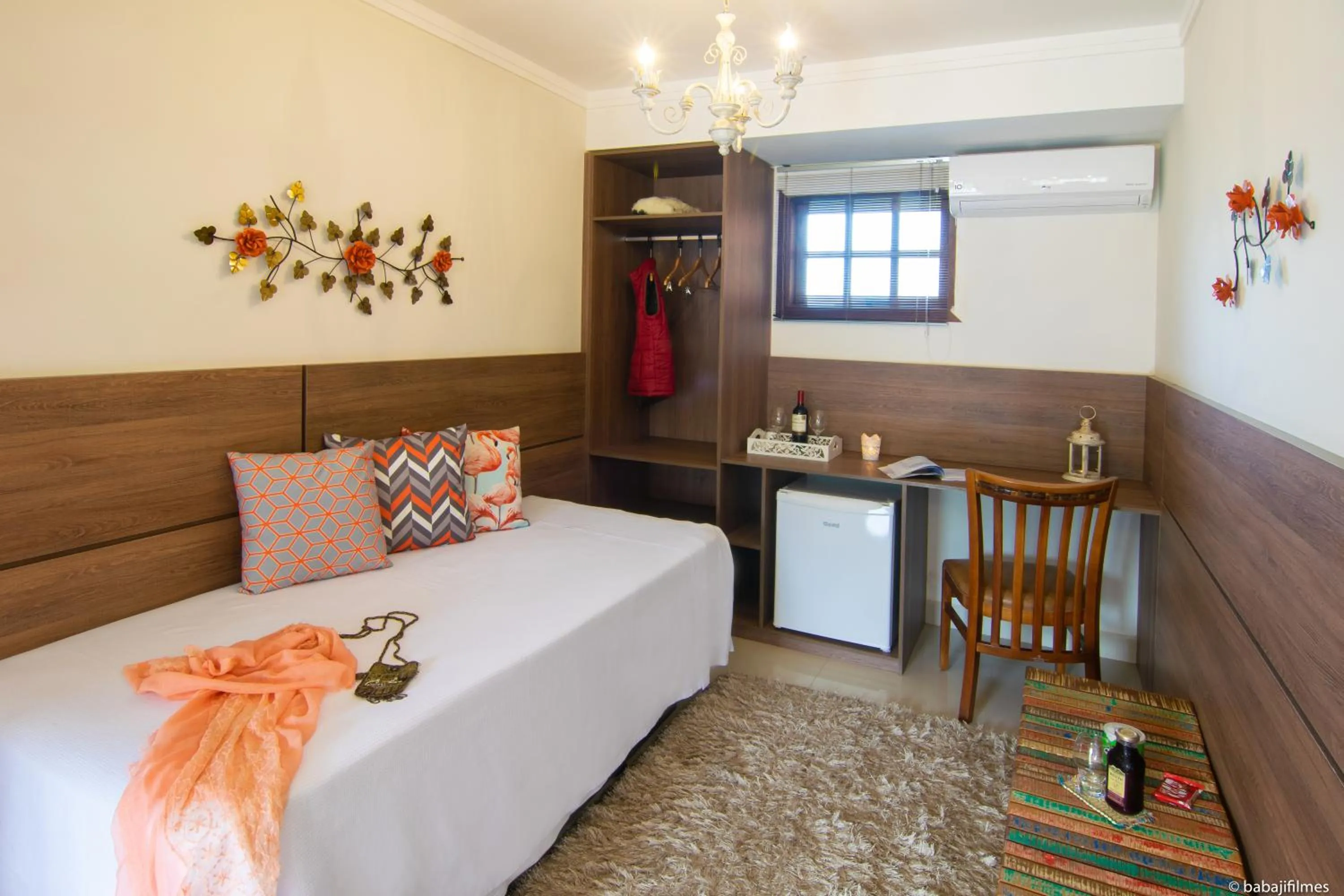 Bed in Pousada Valle das Flores Monte Verde