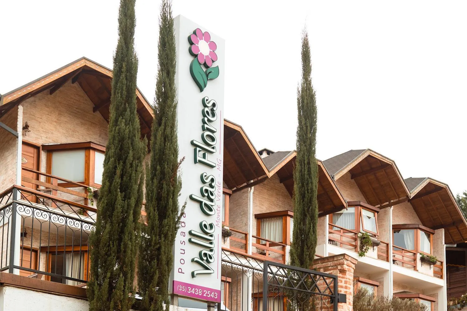 Property building in Pousada Valle das Flores Monte Verde